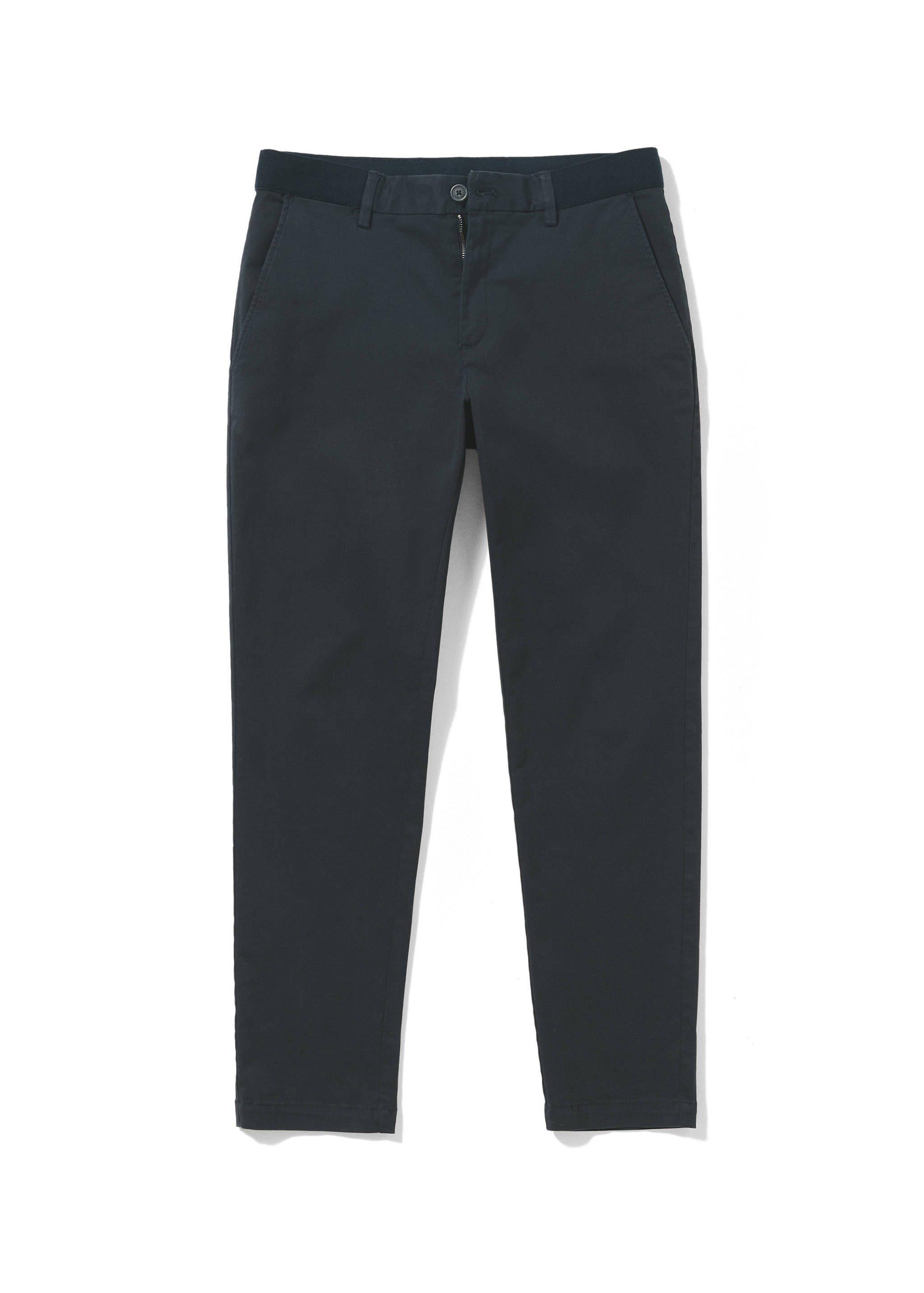 Cotton tapered crop trousers - Details of the article 9