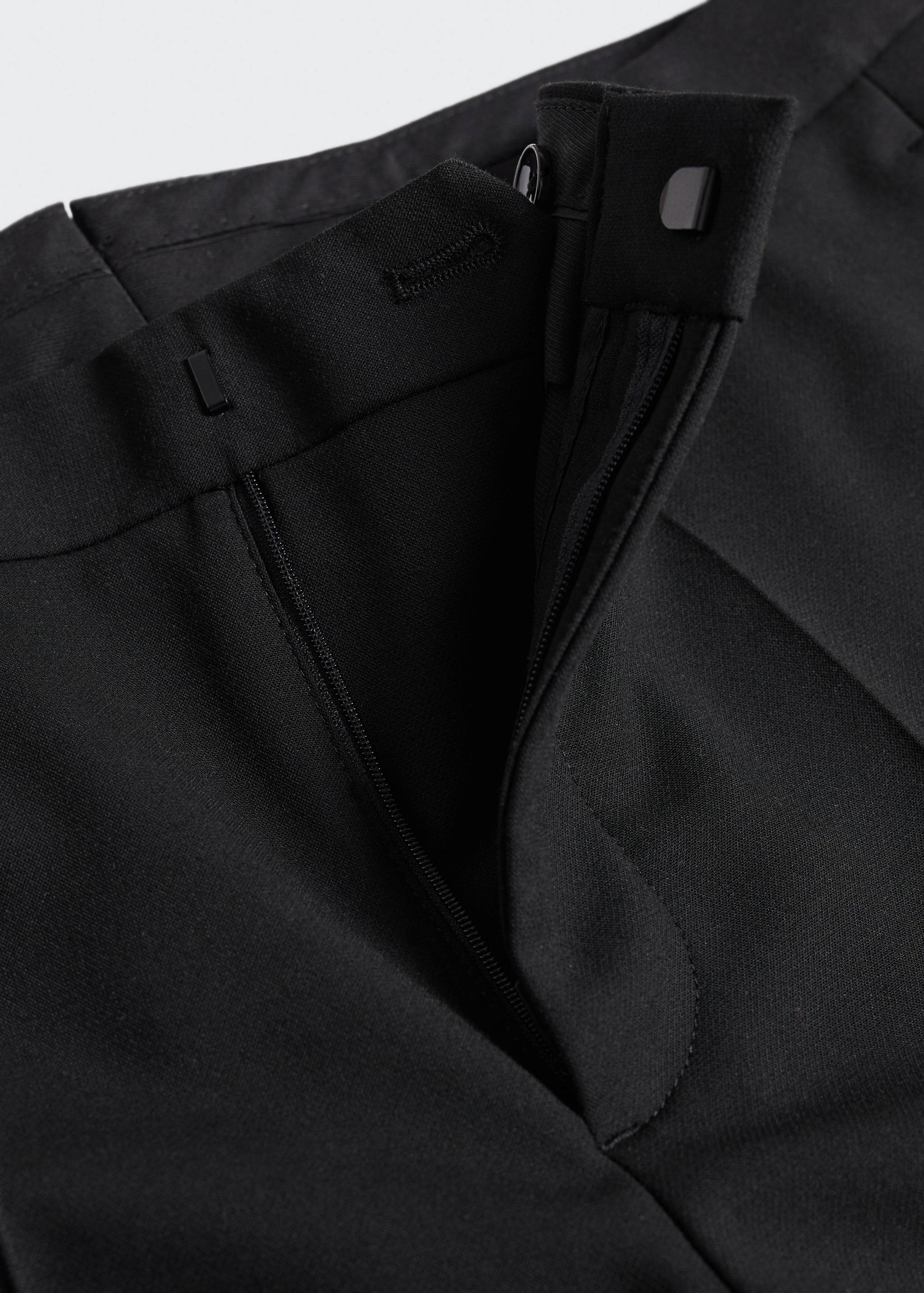 Super slim fit suit trousers - Details of the article 8