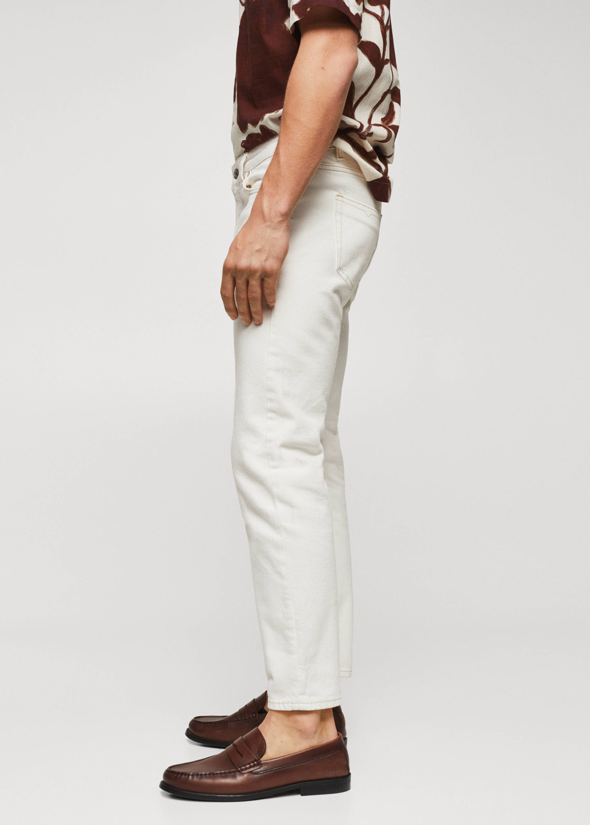 Ben tapered cropped jeans - Details of the article 2