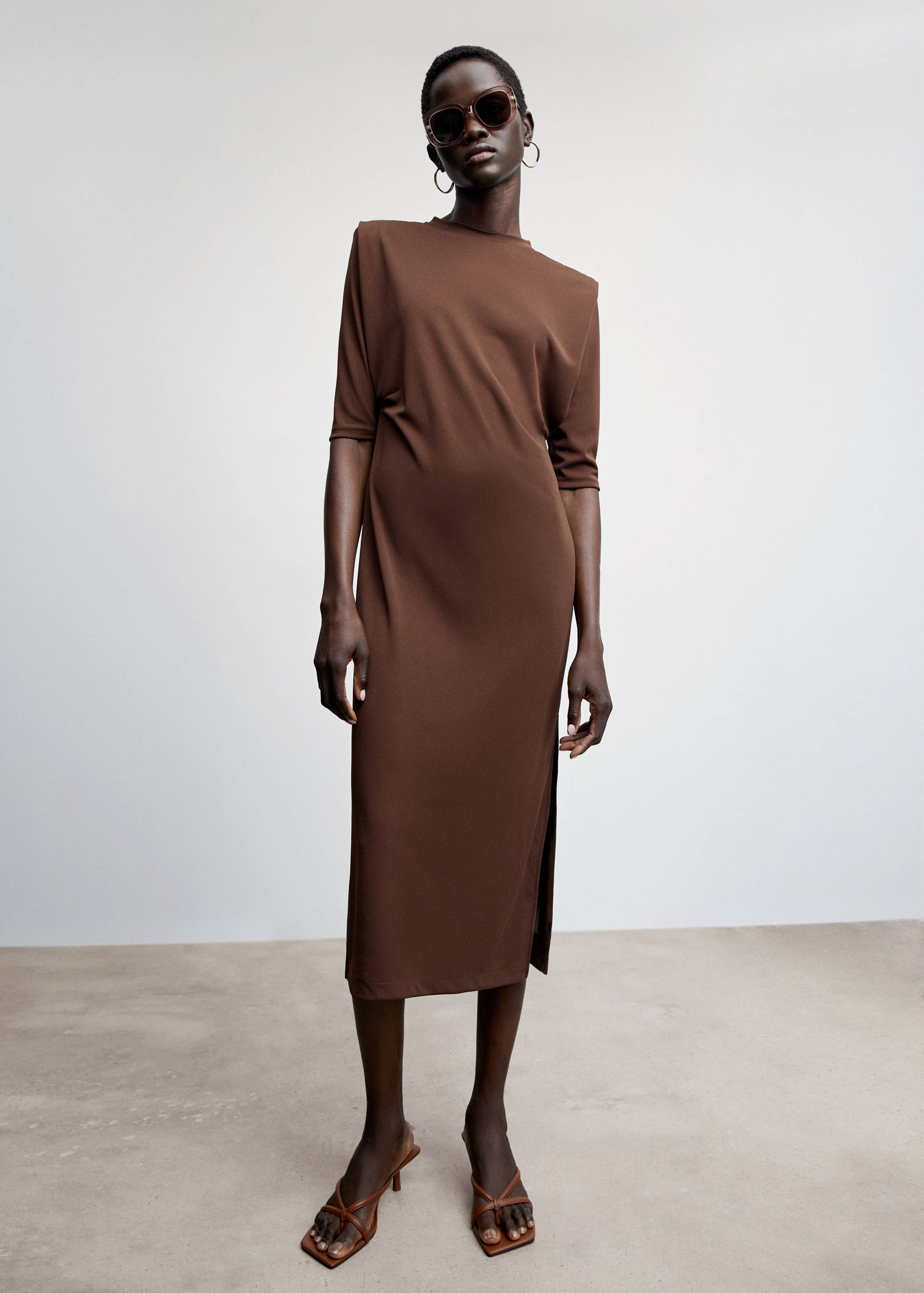 Robe manches courtes épaulettes - Détail de l'article 1