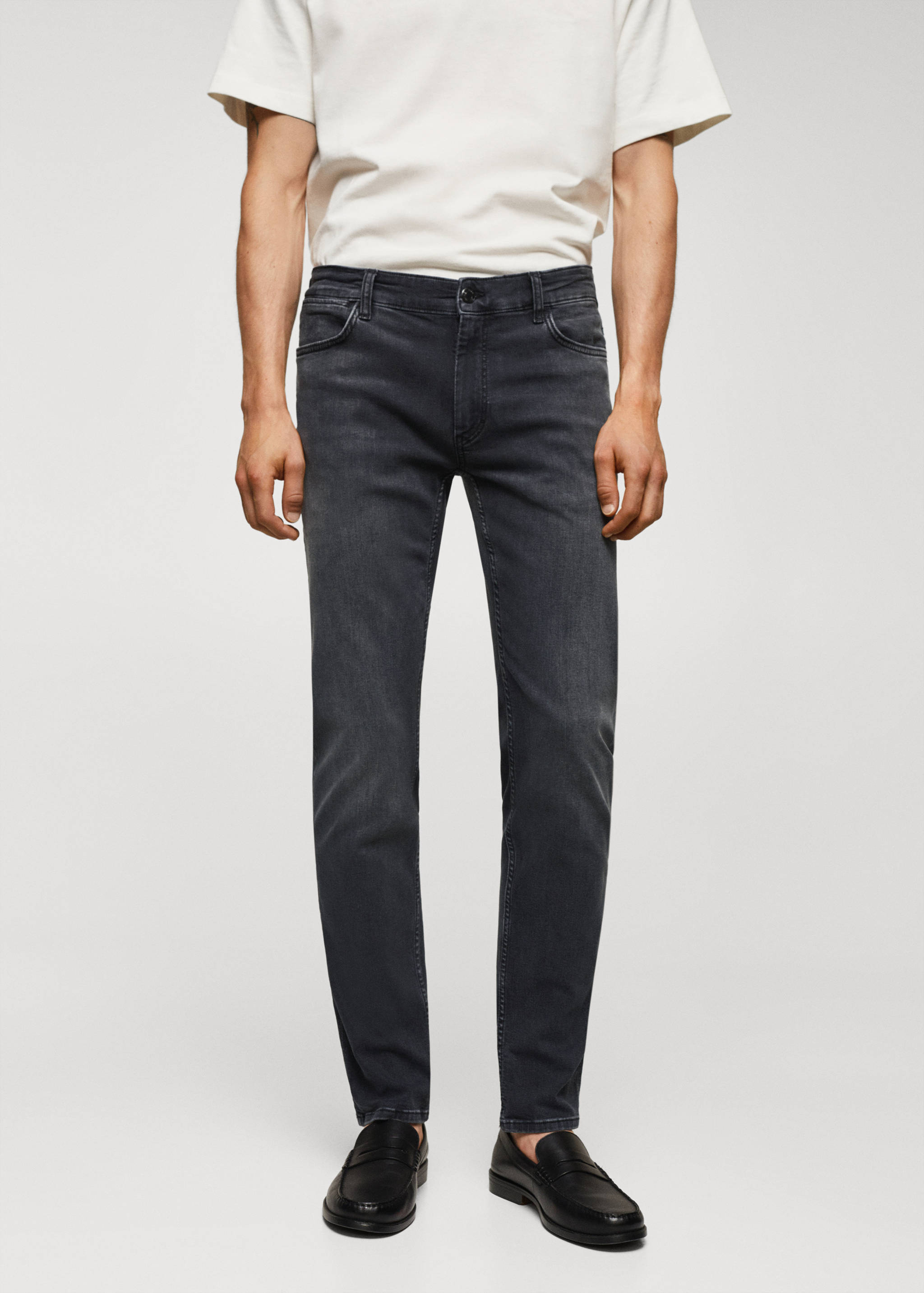 Slim fit Ultra Soft Touch Patrick jeans - Medium plane