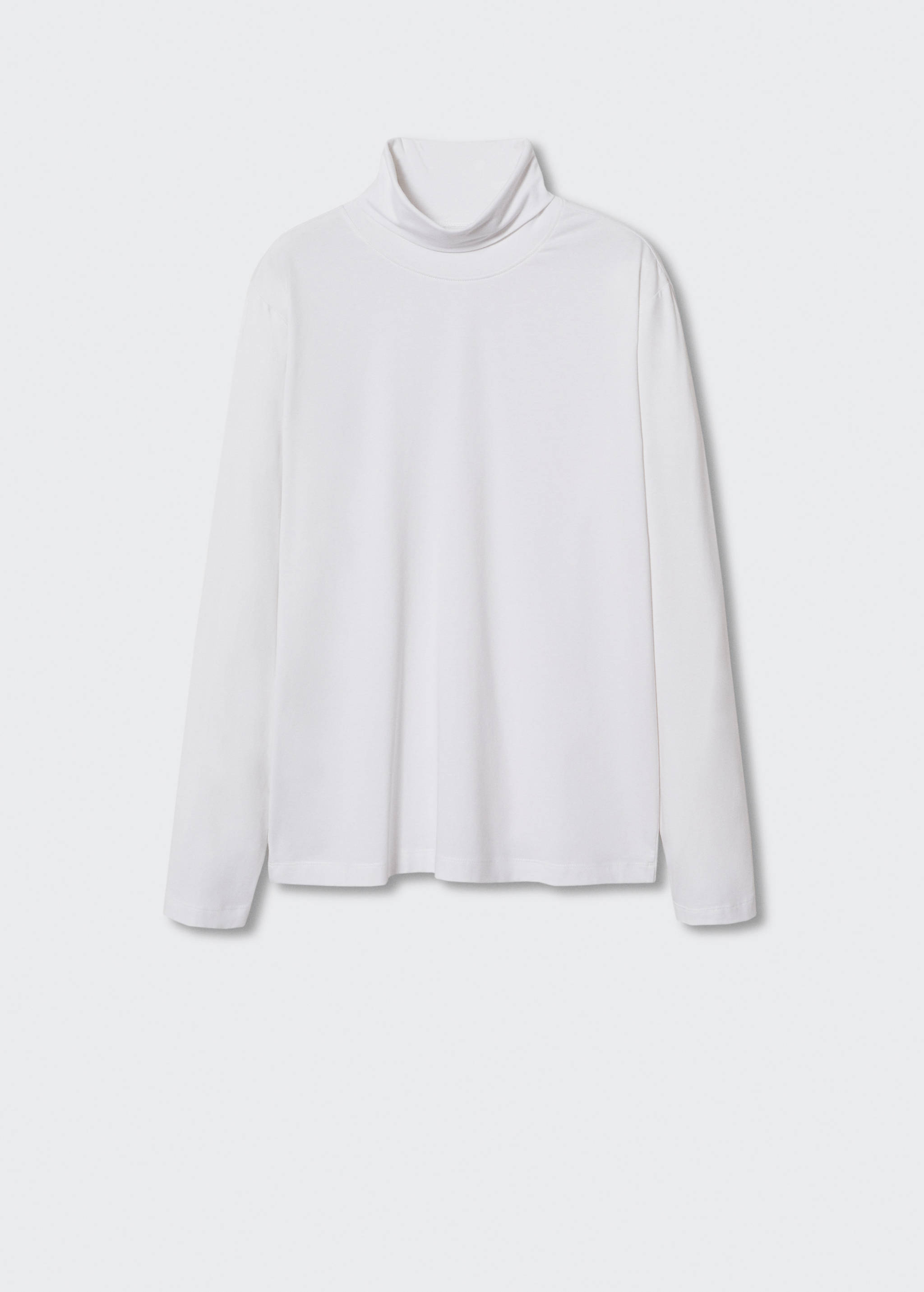 T-shirt manches longues col roulé - Article sans modèle