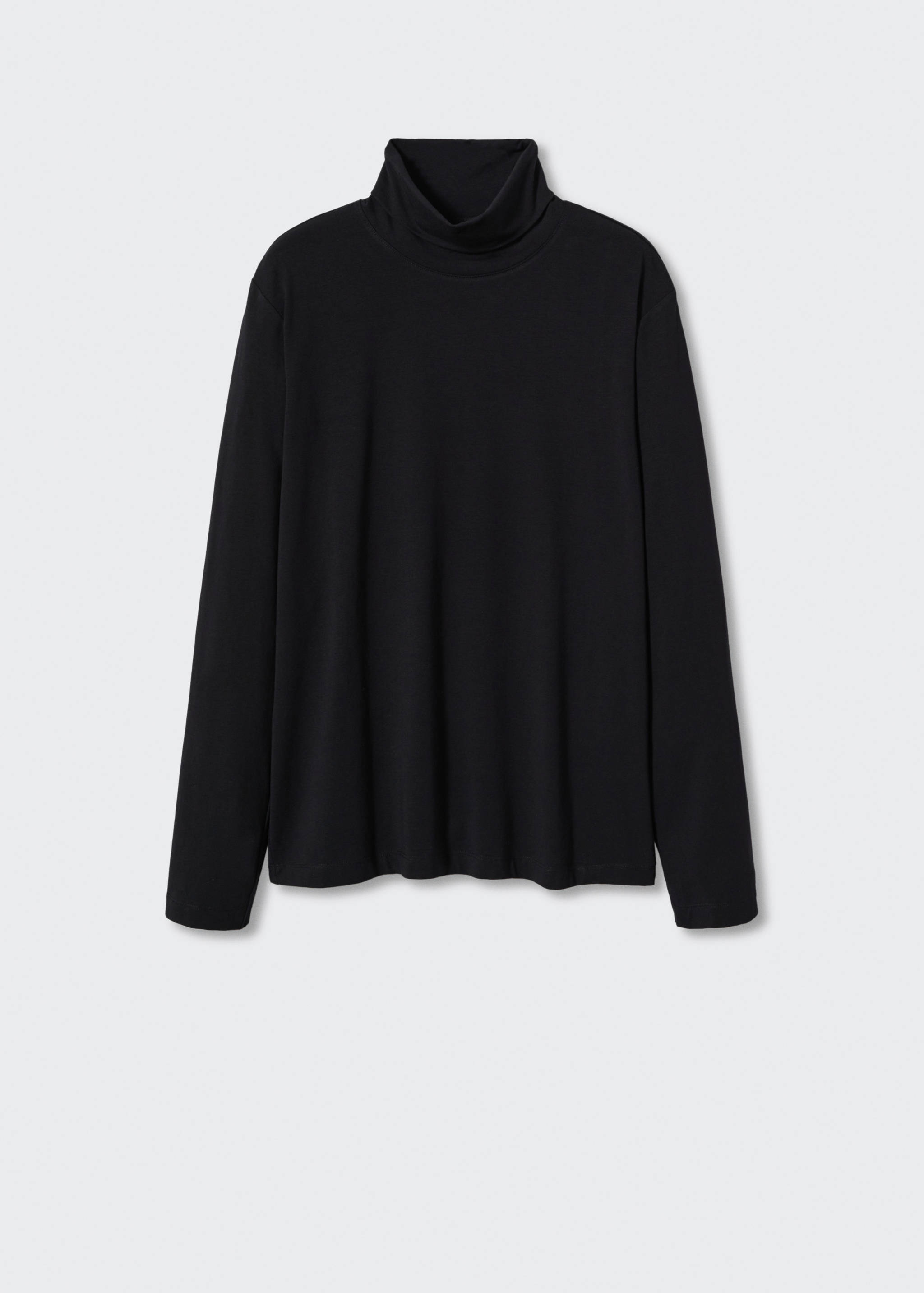 T-shirt manches longues col roulé - Article sans modèle
