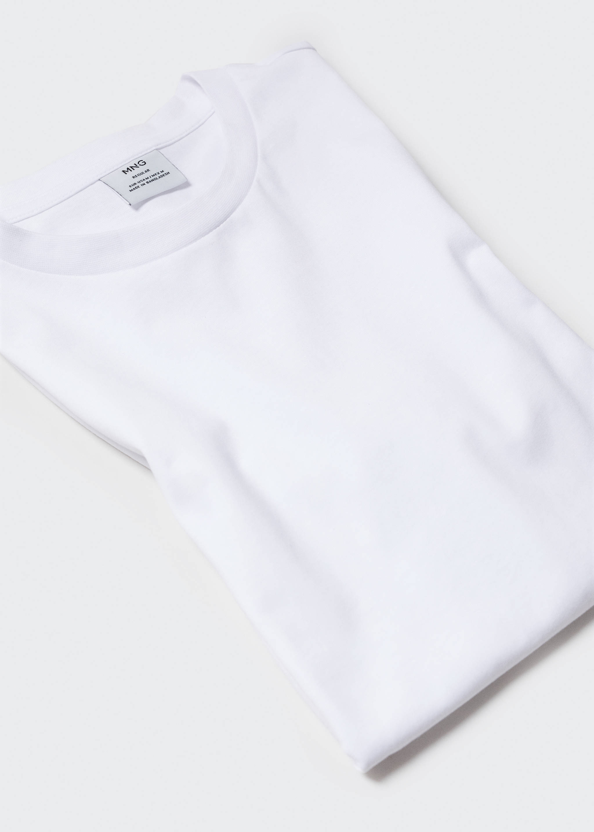 Basic lightweight cotton t-shirt - Details of the article 8