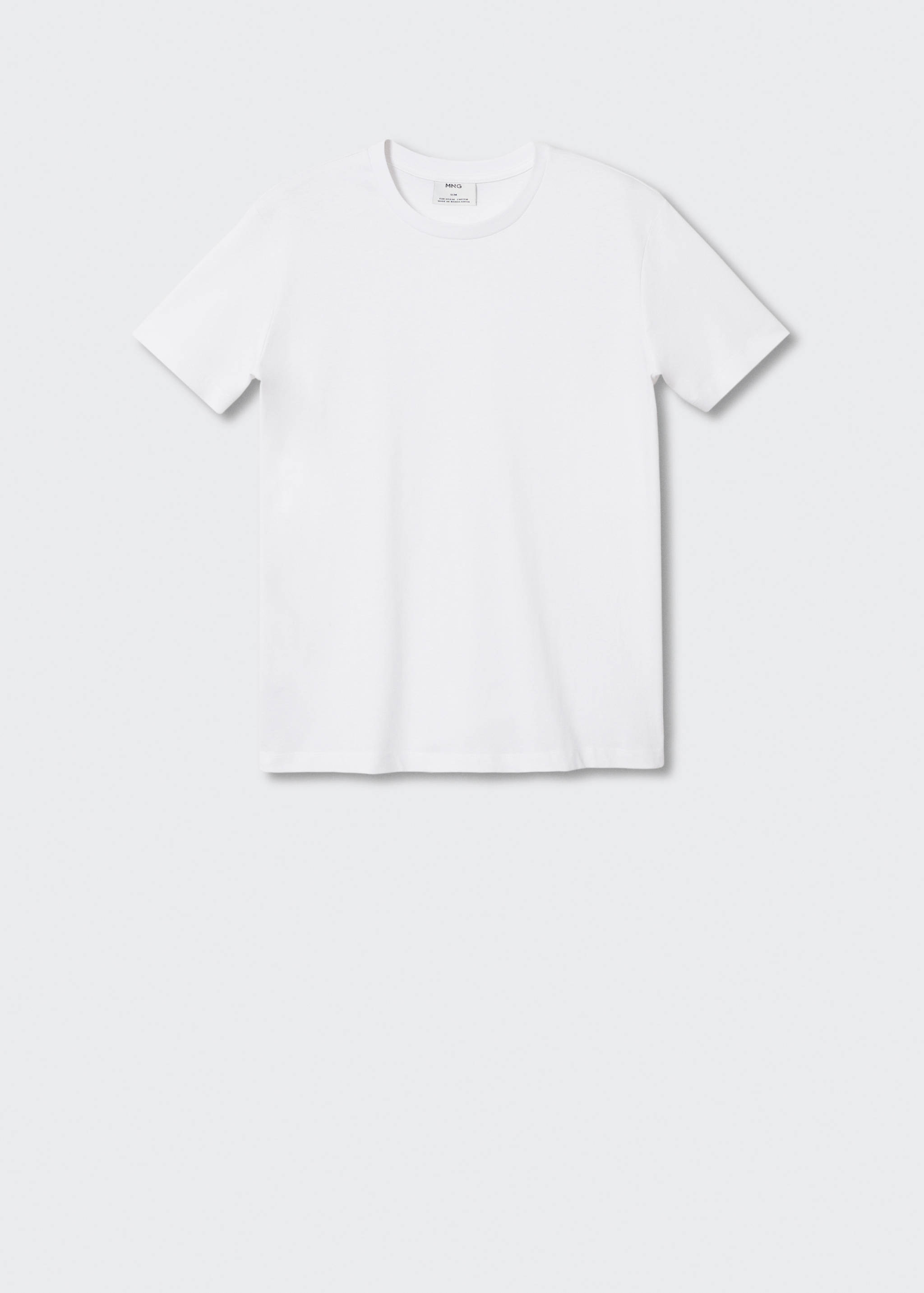 Basic lightweight cotton t-shirt - Article without model