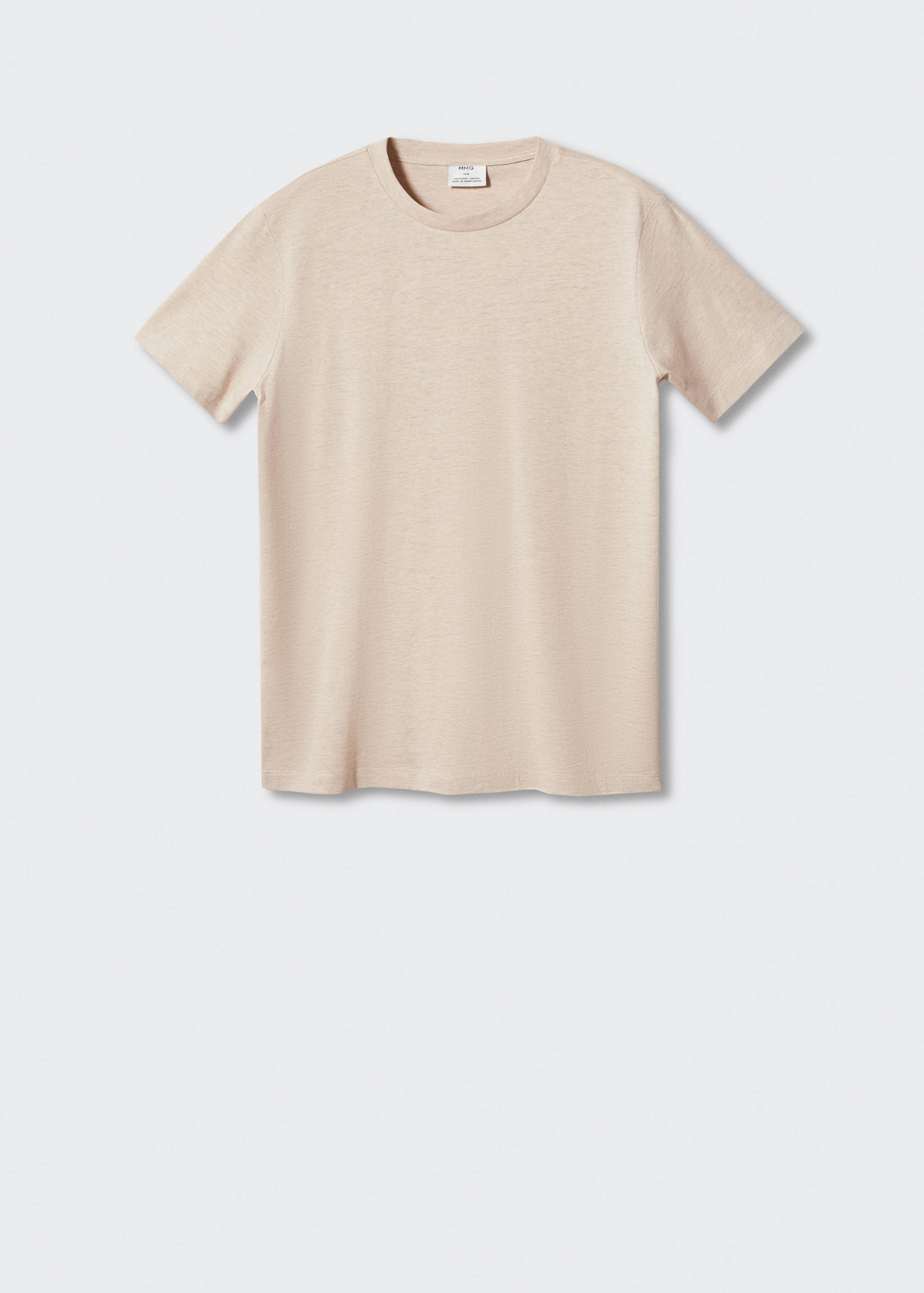 Basic lightweight cotton t-shirt - Article without model