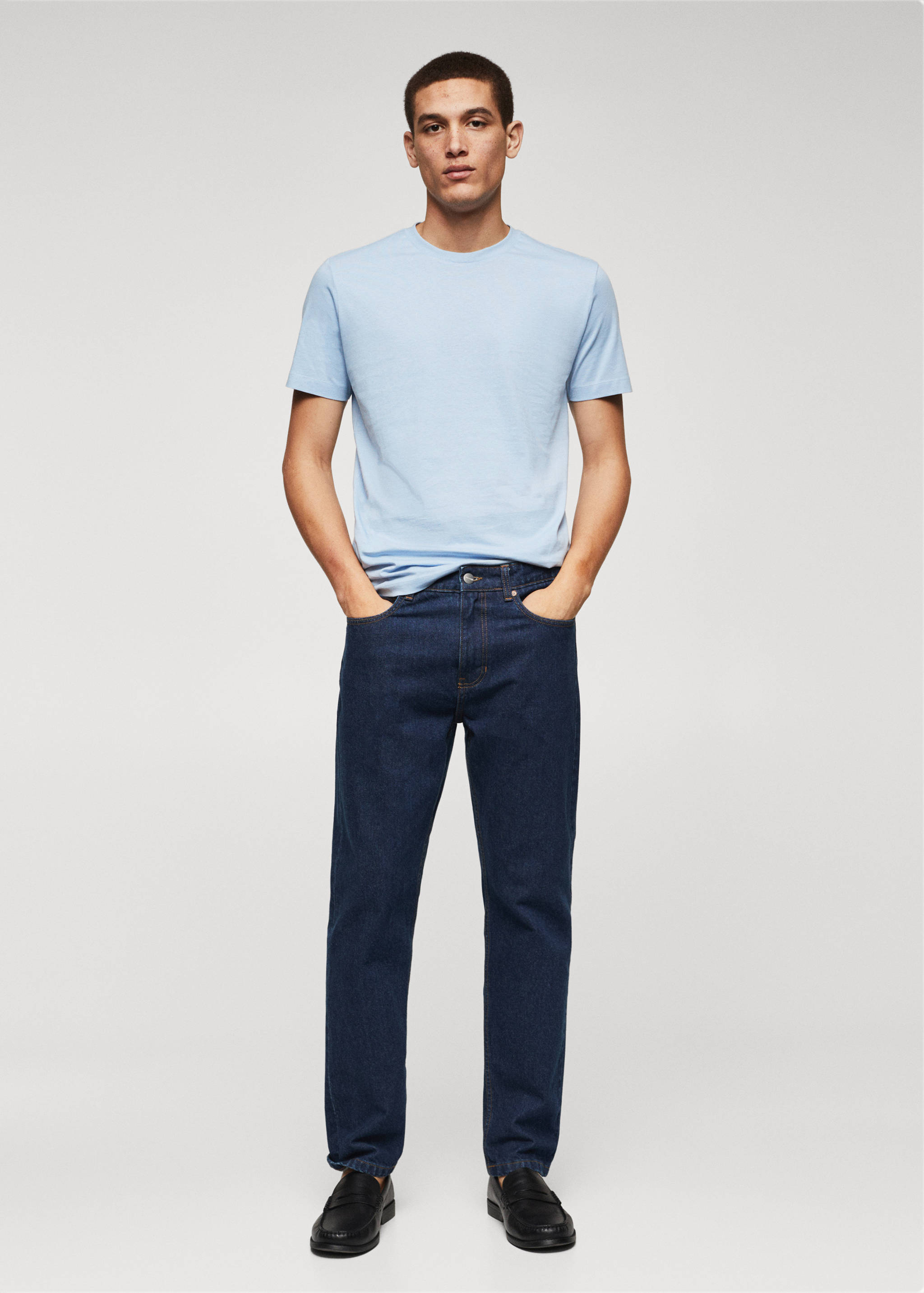 Basic lightweight cotton t-shirt - General plane