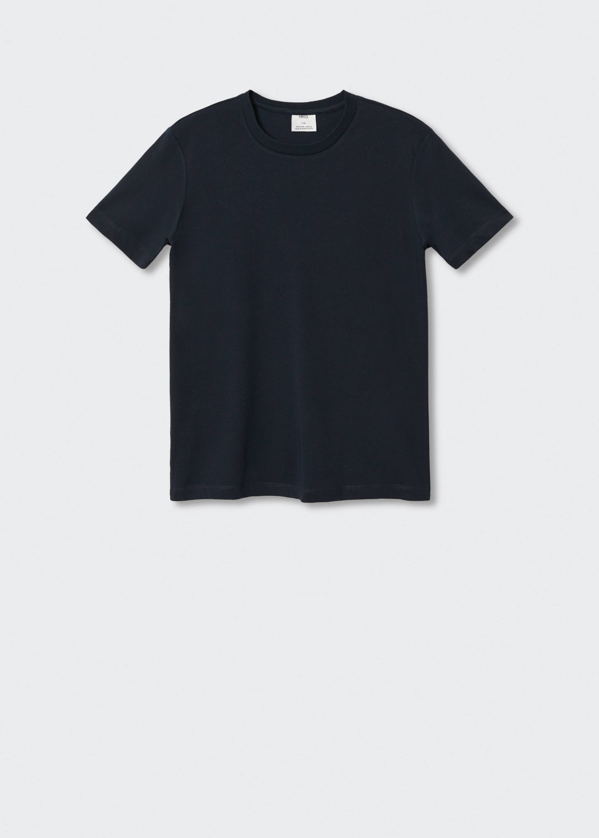 Basic lightweight cotton t-shirt - Article without model