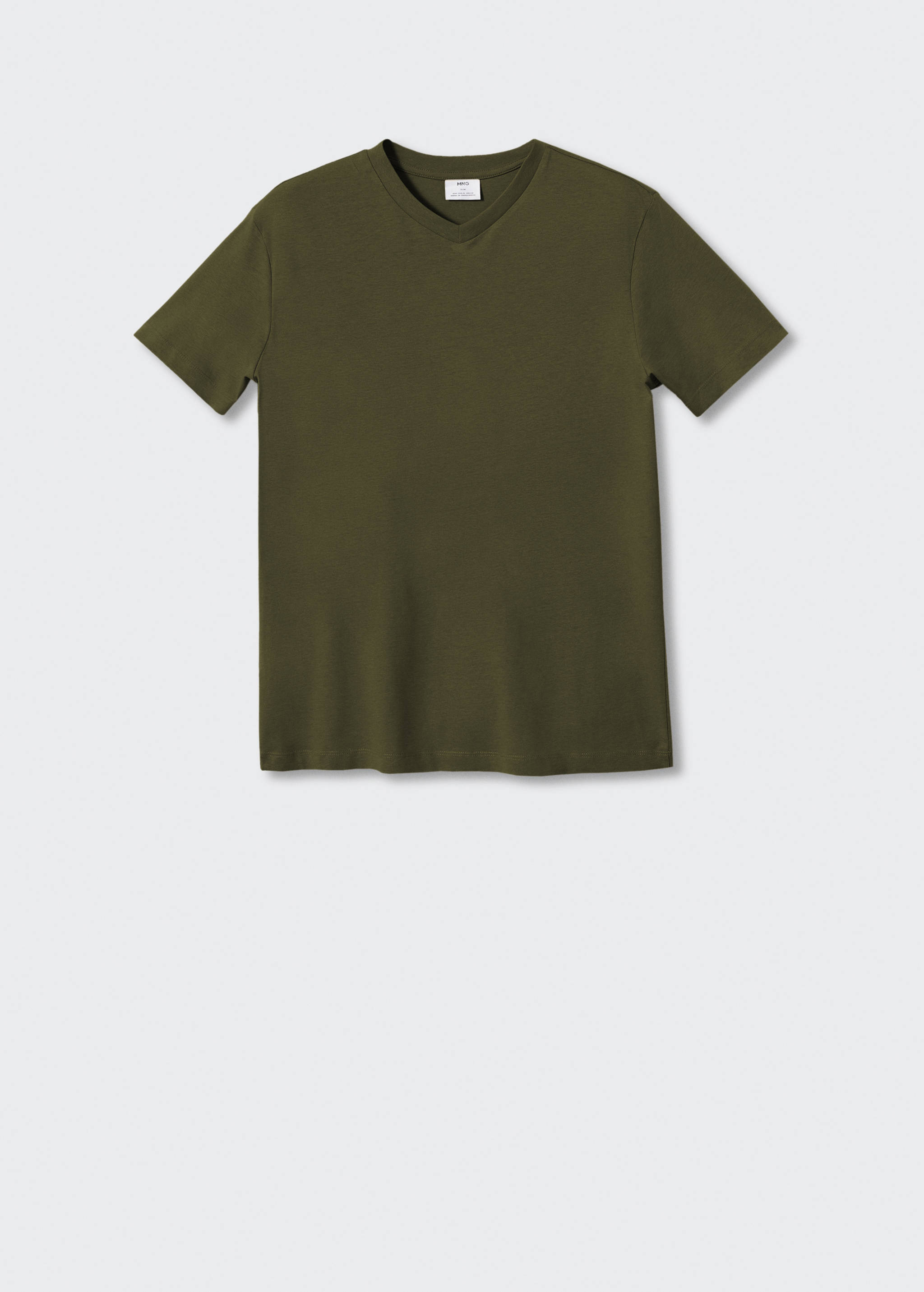 T-shirt essentiel léger col V - Article sans modèle