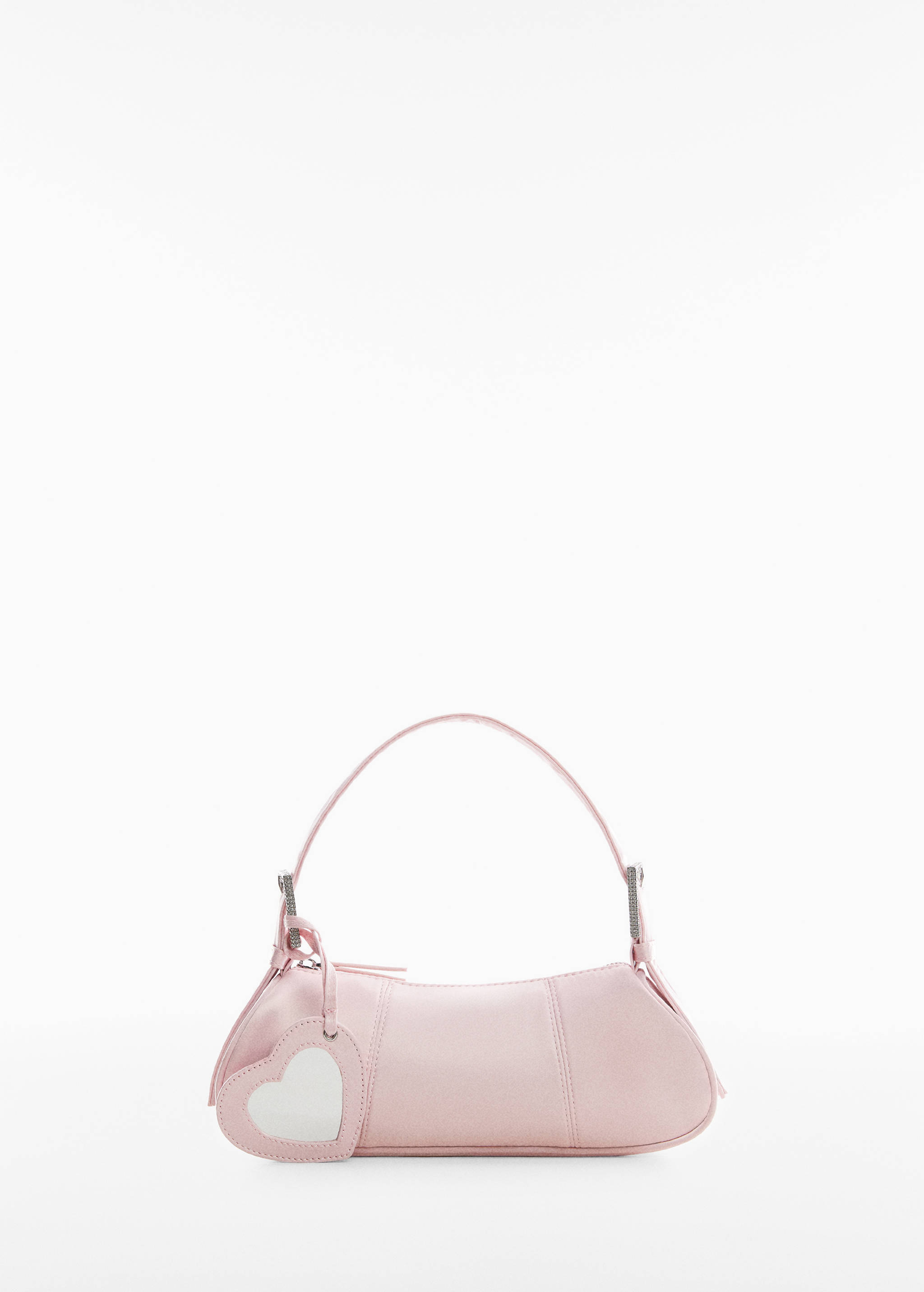 Strass shoulder bag with buckle - Article without model