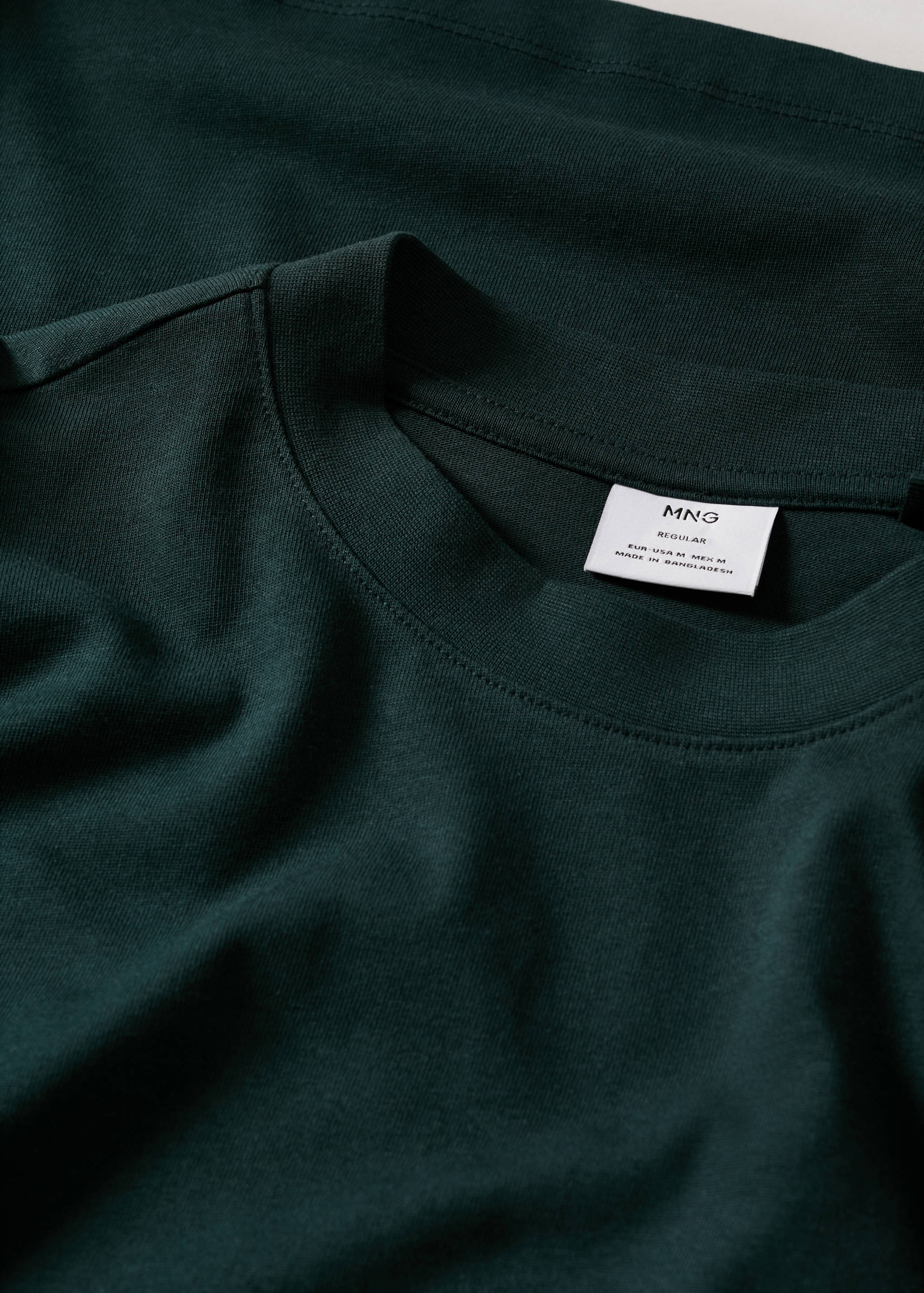 T-shirt coton manches longues - Détail de l'article 8