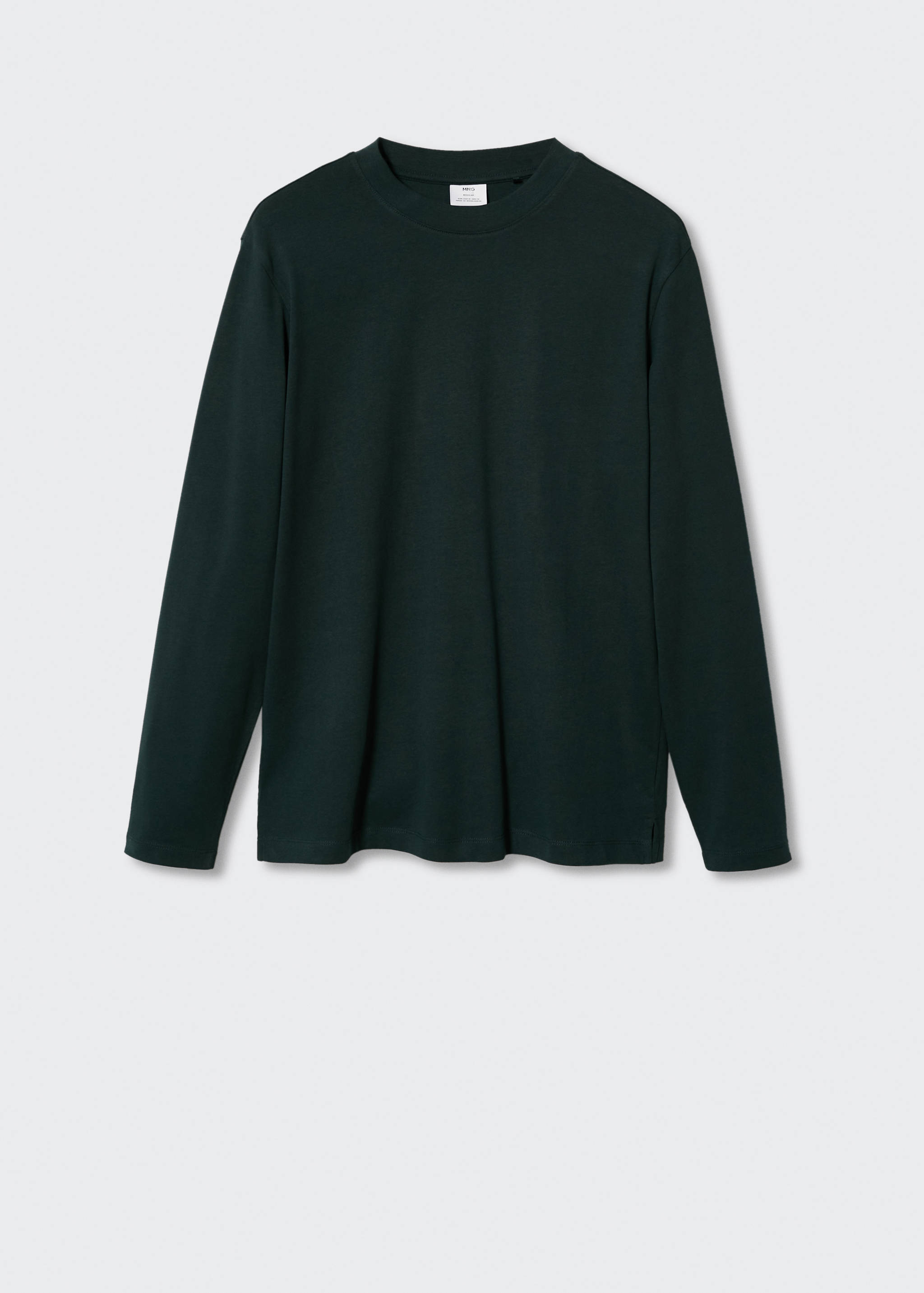 T-shirt coton manches longues - Article sans modèle