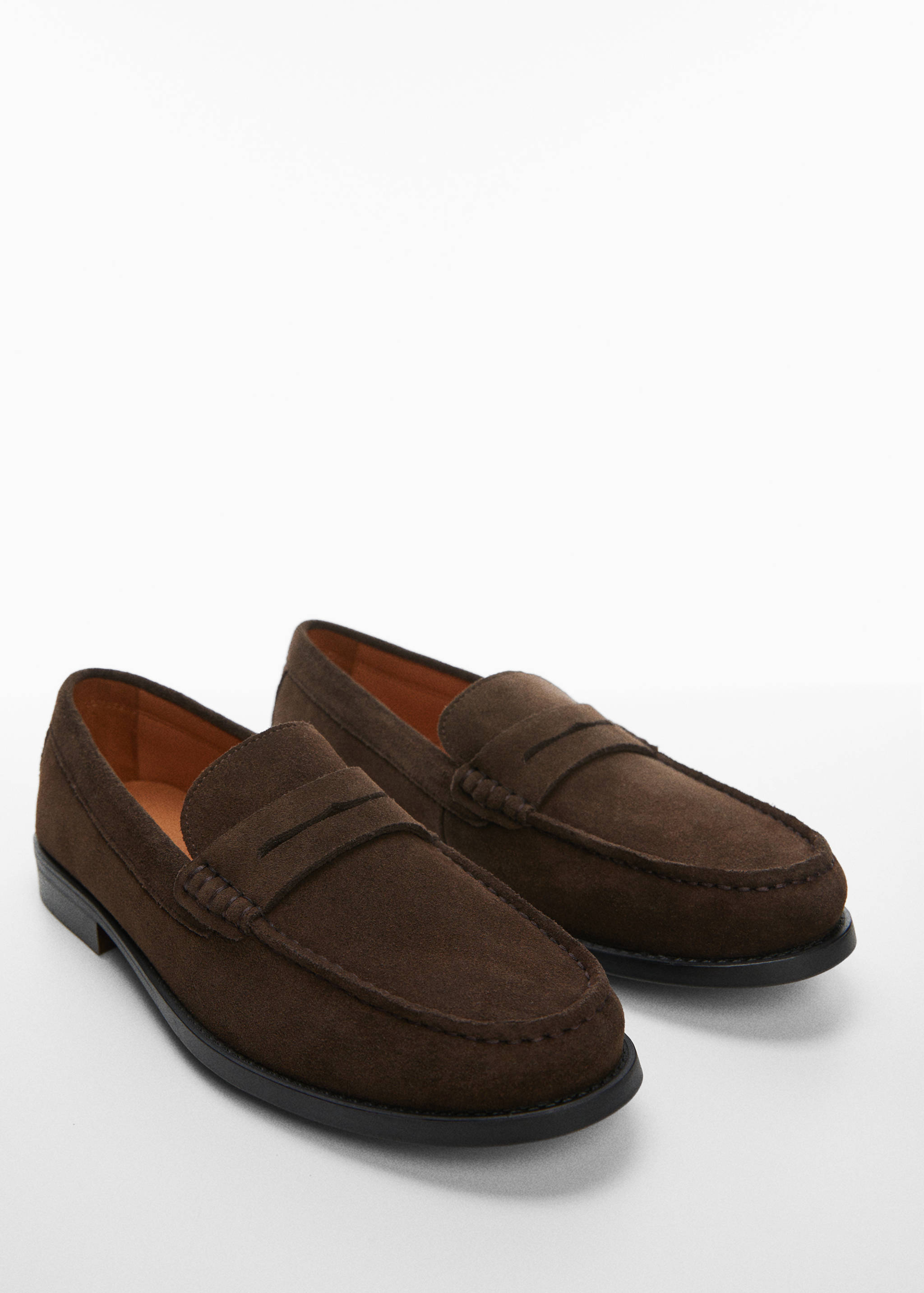 Mocassins cuir daim - Plan moyen