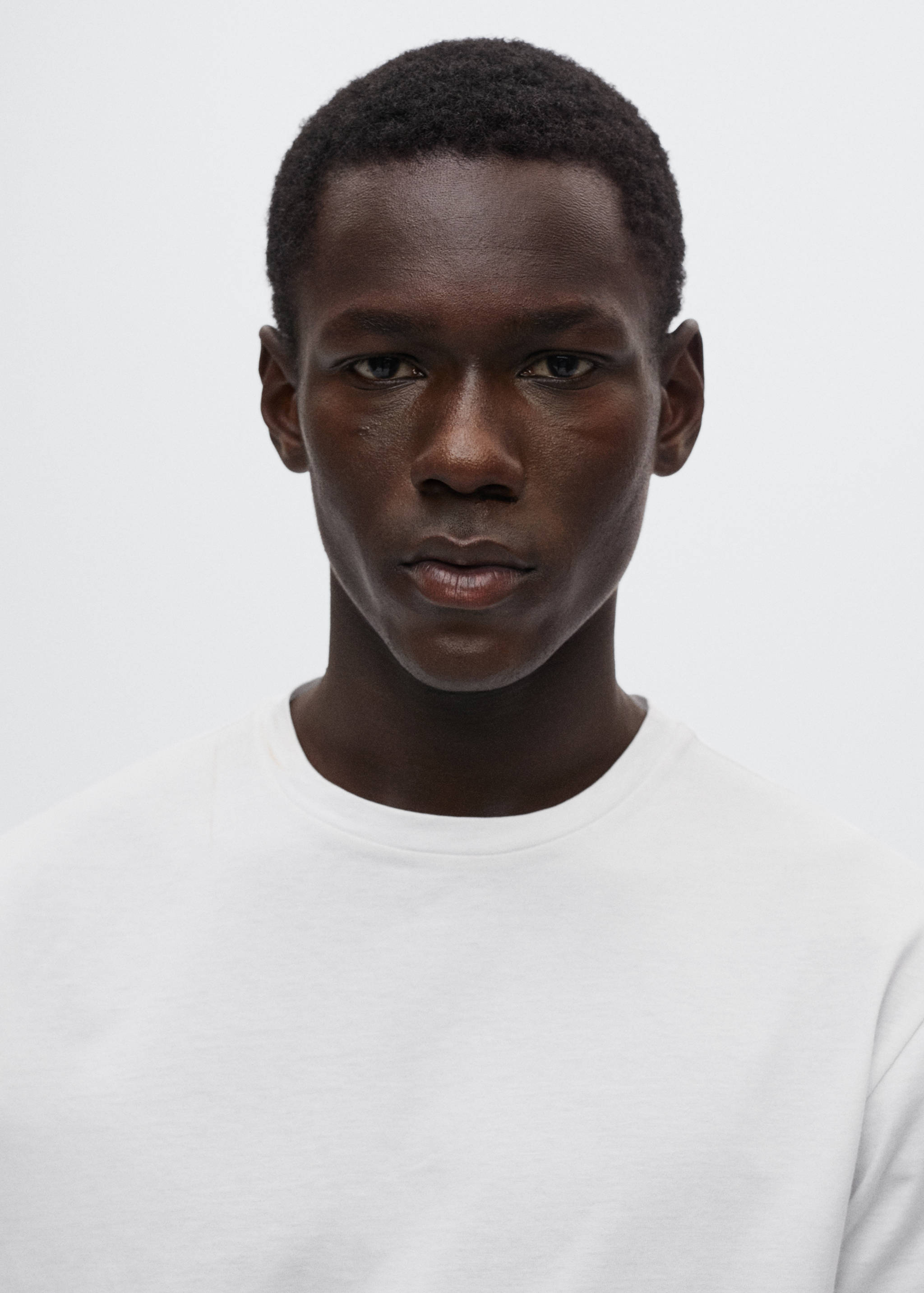 Basic mercerised lightweight shirt - Details of the article 1