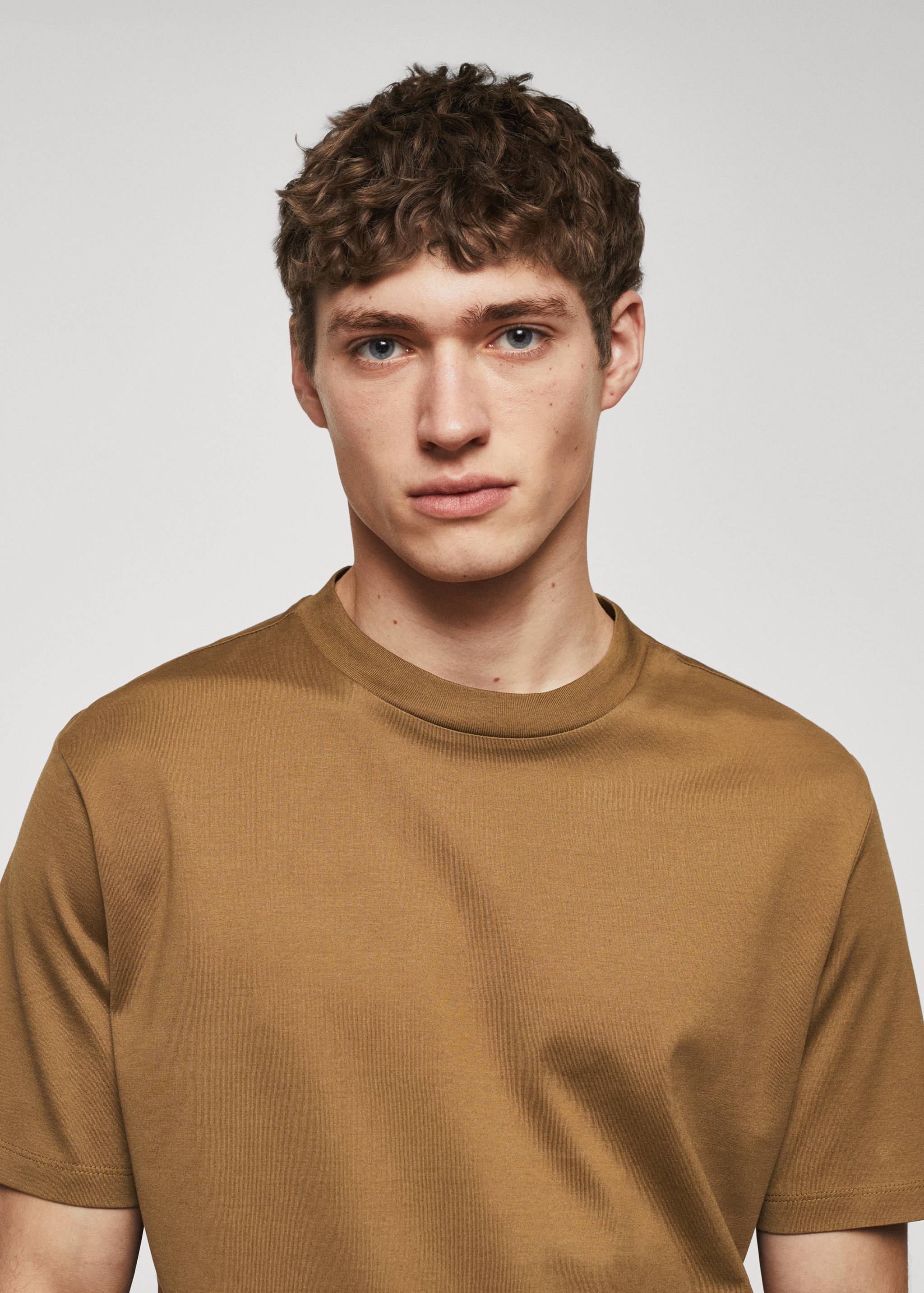 Basic mercerised lightweight shirt - Details of the article 1