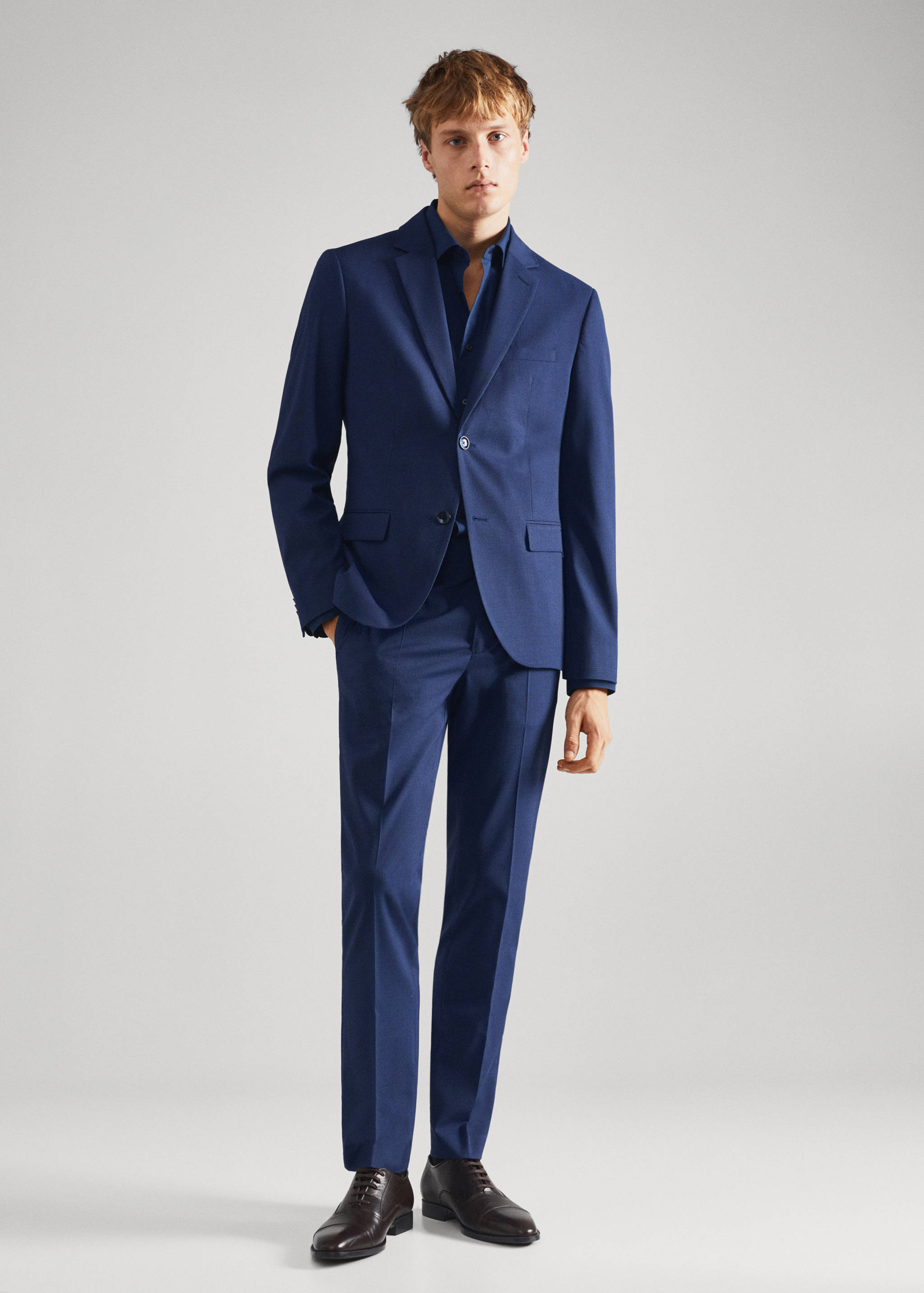 Super slim fit pantalon - Overzichtstekening