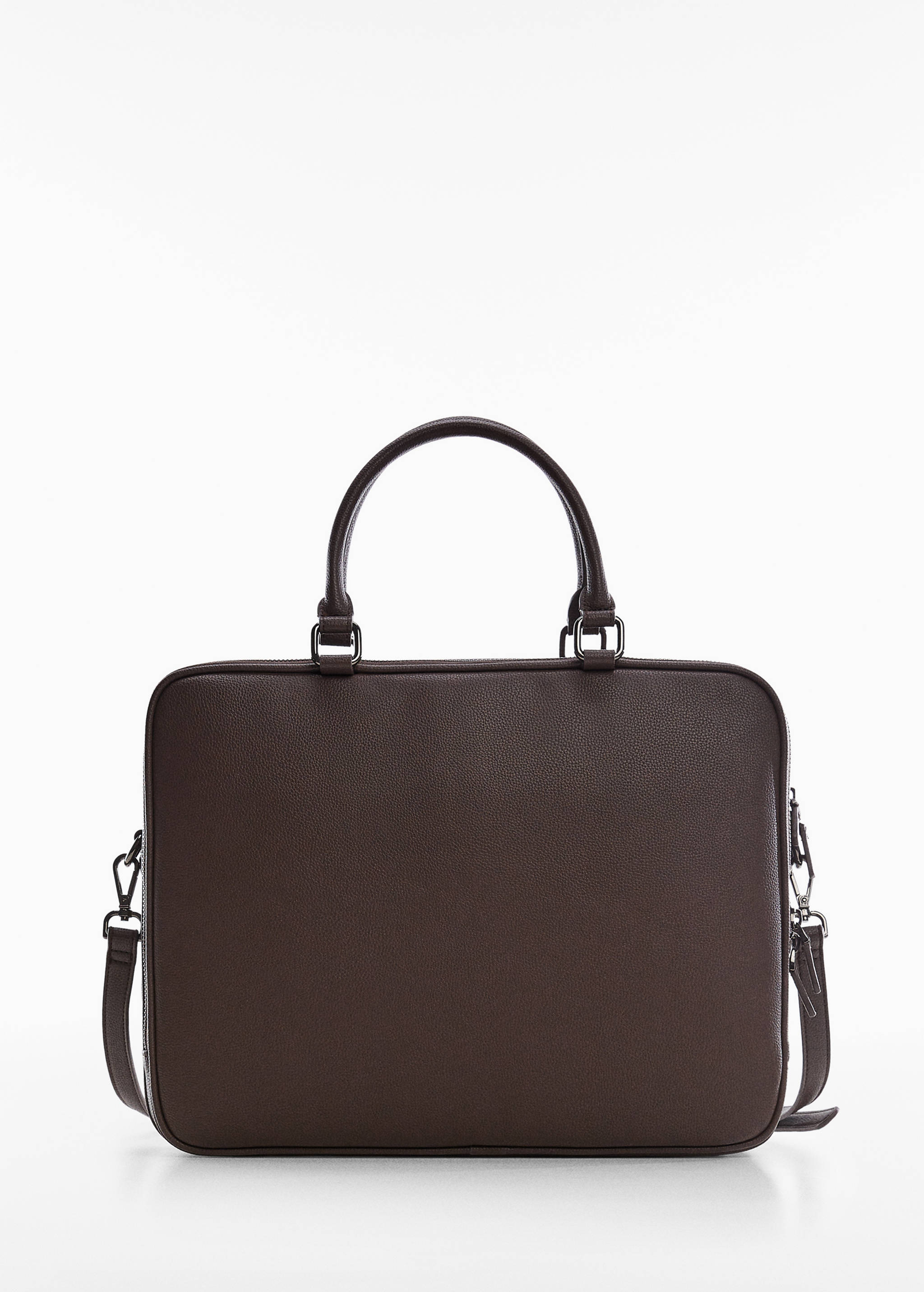 Leather-effect briefcase - Article without model