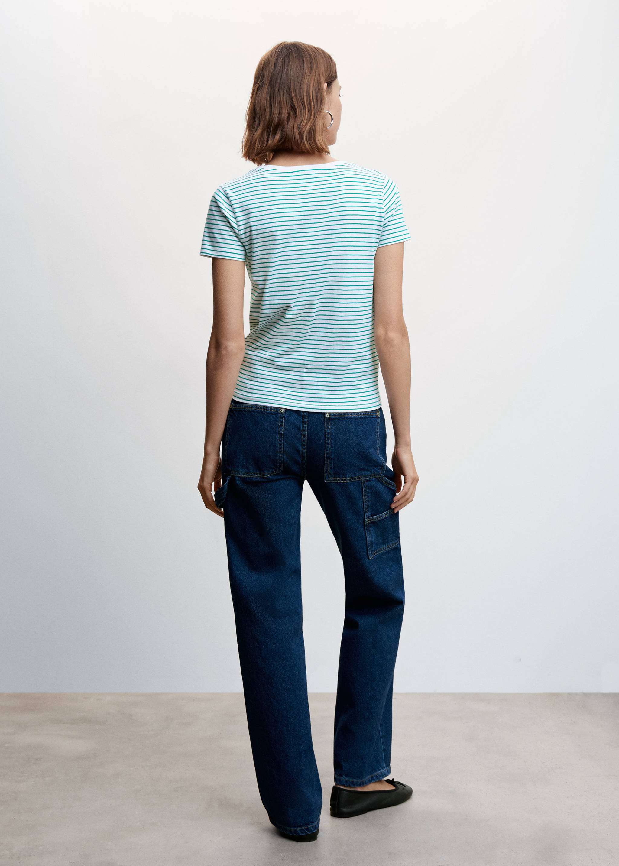 标志棉质T恤 - null