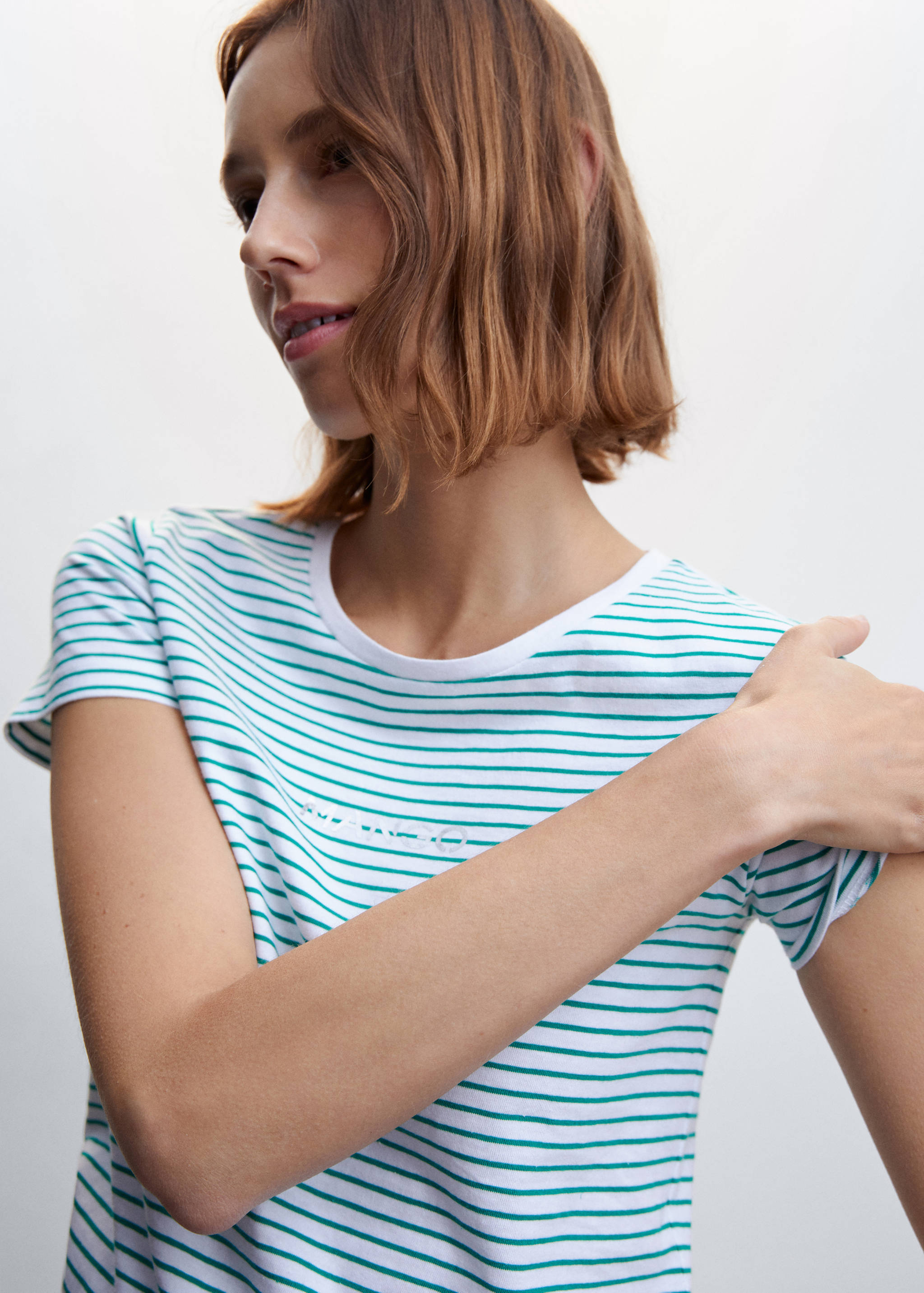 标志棉质T恤 - null