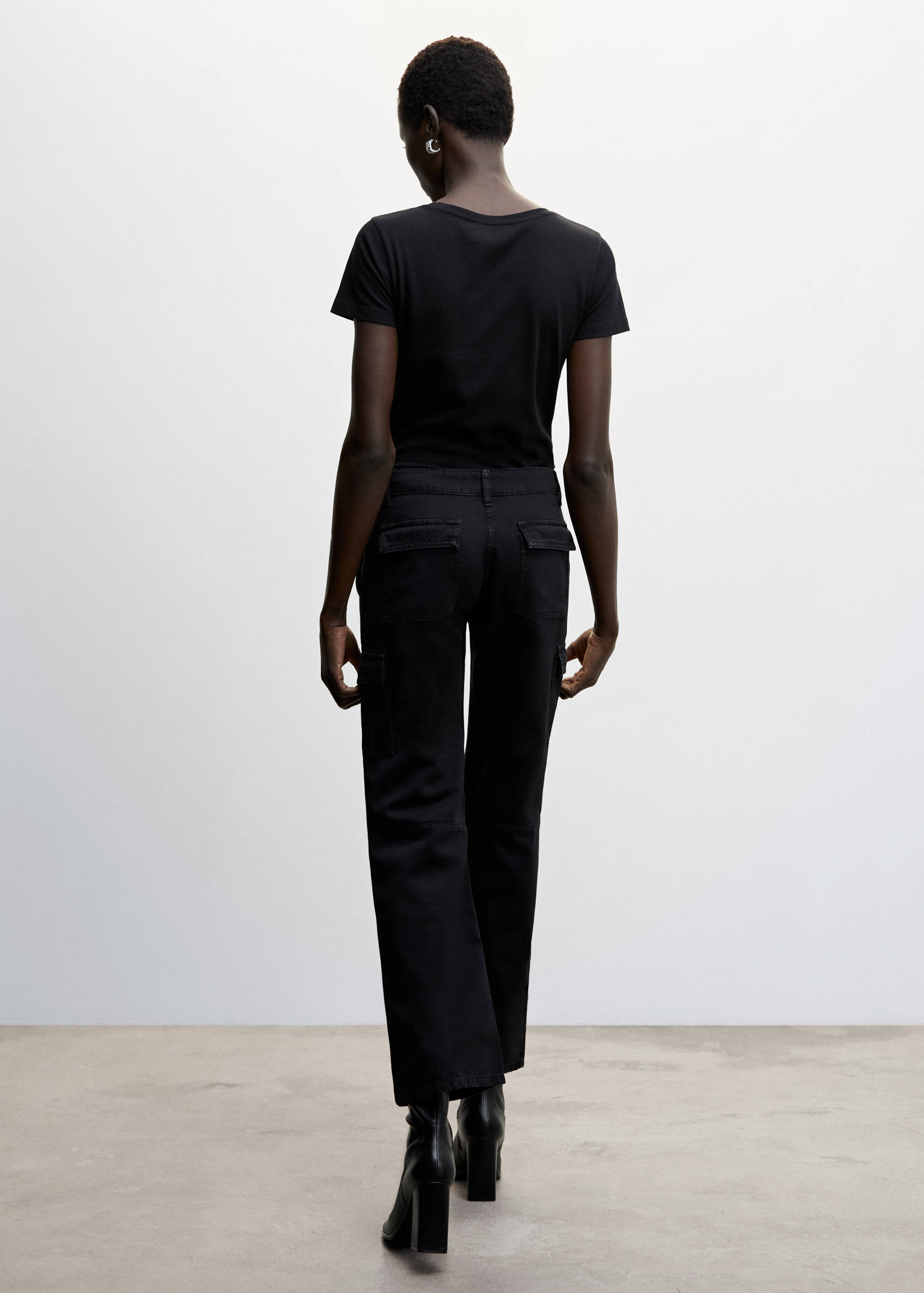 标志棉质T恤 - null