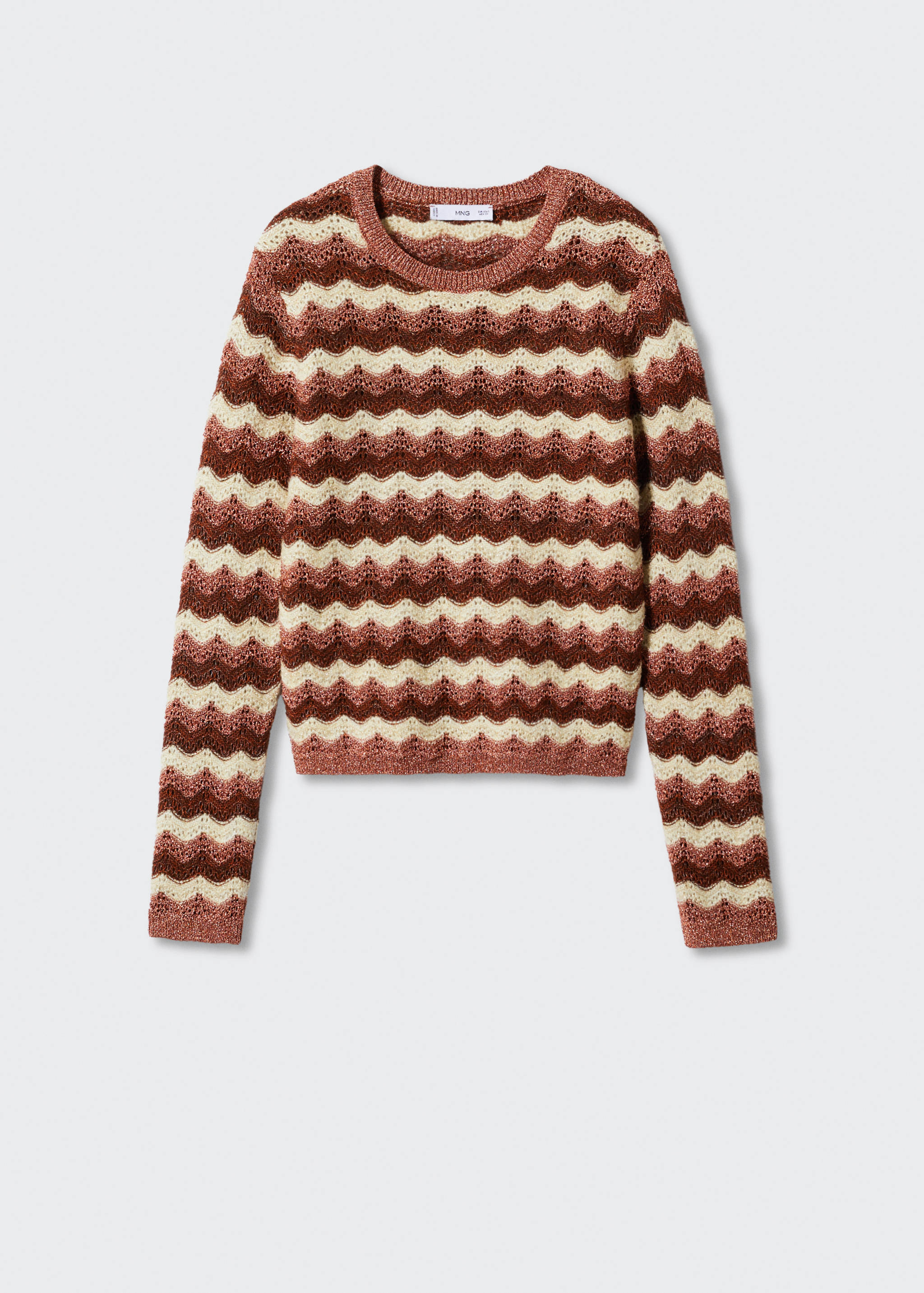 Jacquard knitted sweater - Article without model