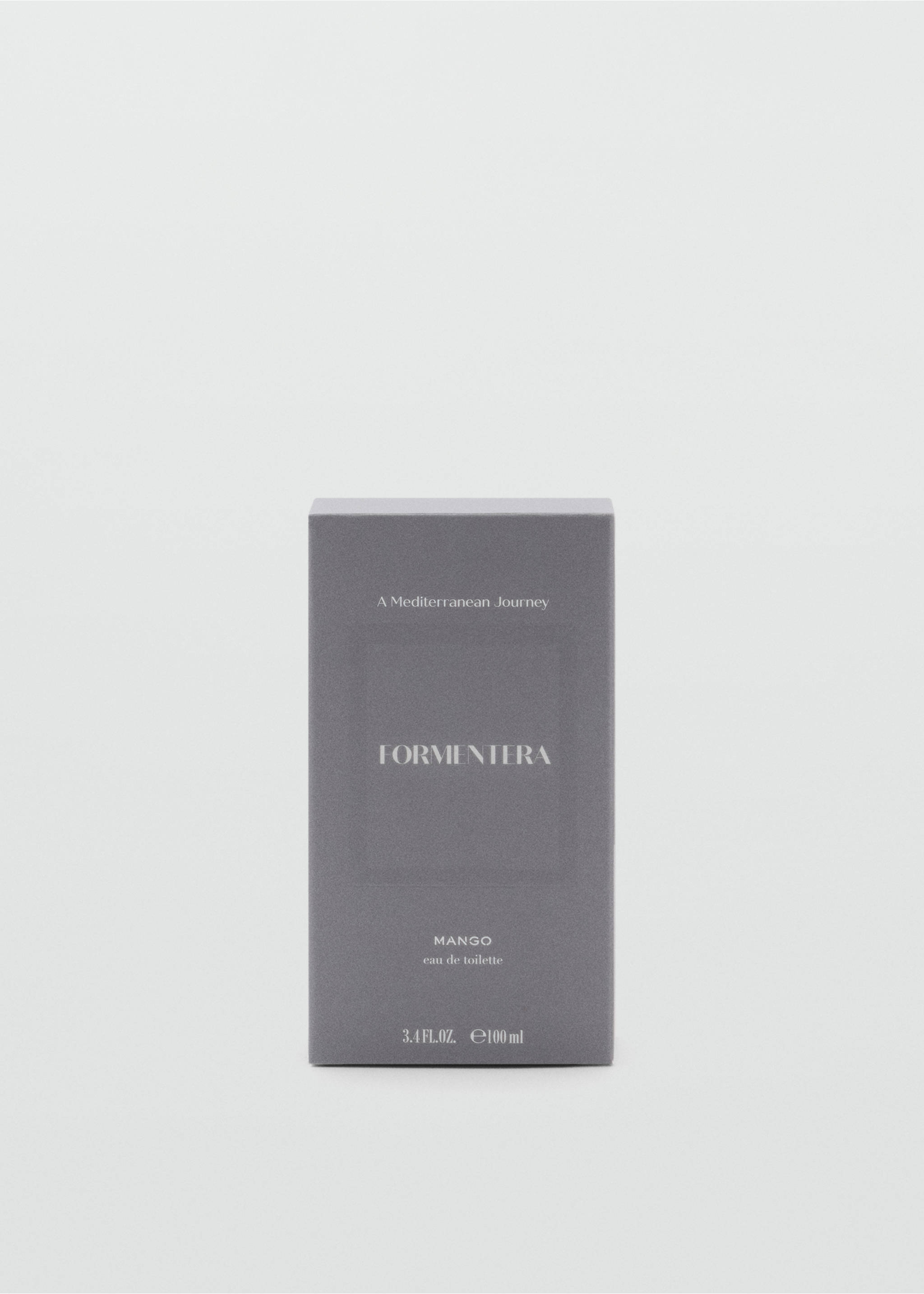 Grey Formentera eau de toilette perfume box with white text., Mink Grey. Ref: 47001441-00.