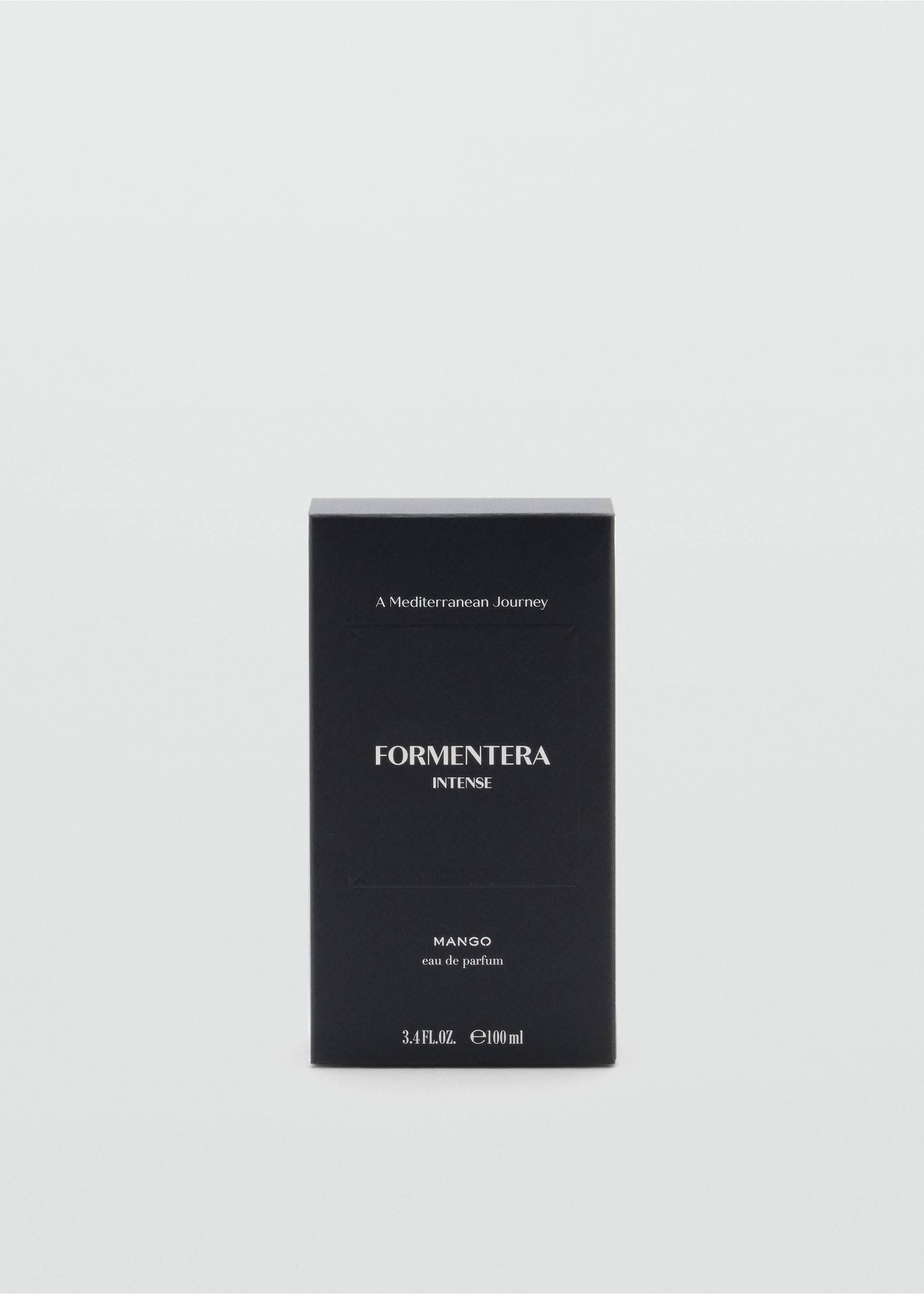 Black Formentera Intense eau de parfum box., Mink Grey. Ref: 47001442-00.