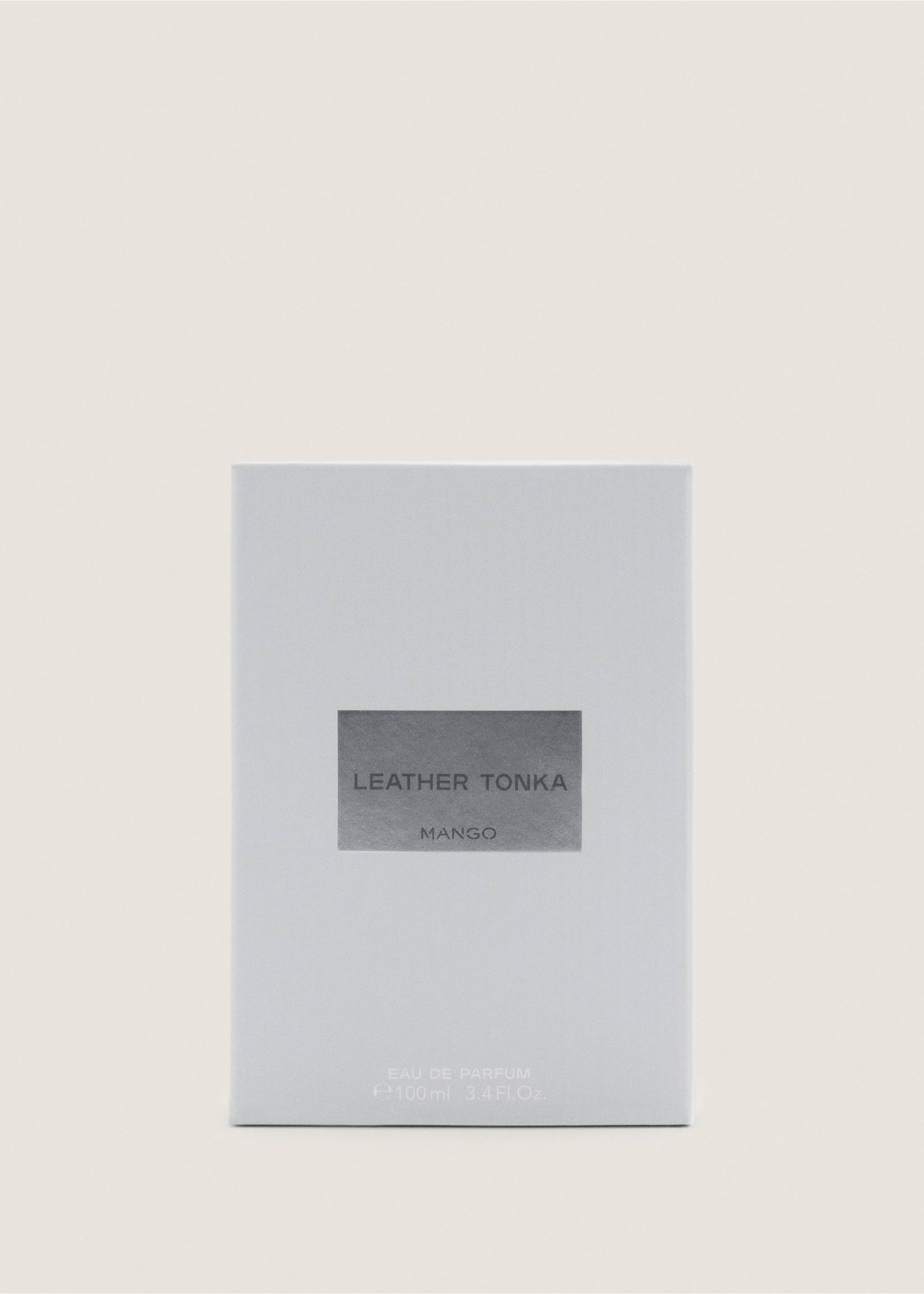 Leather Tonka eau de parfum box detail., Mink Grey. Ref: 47001453-00.