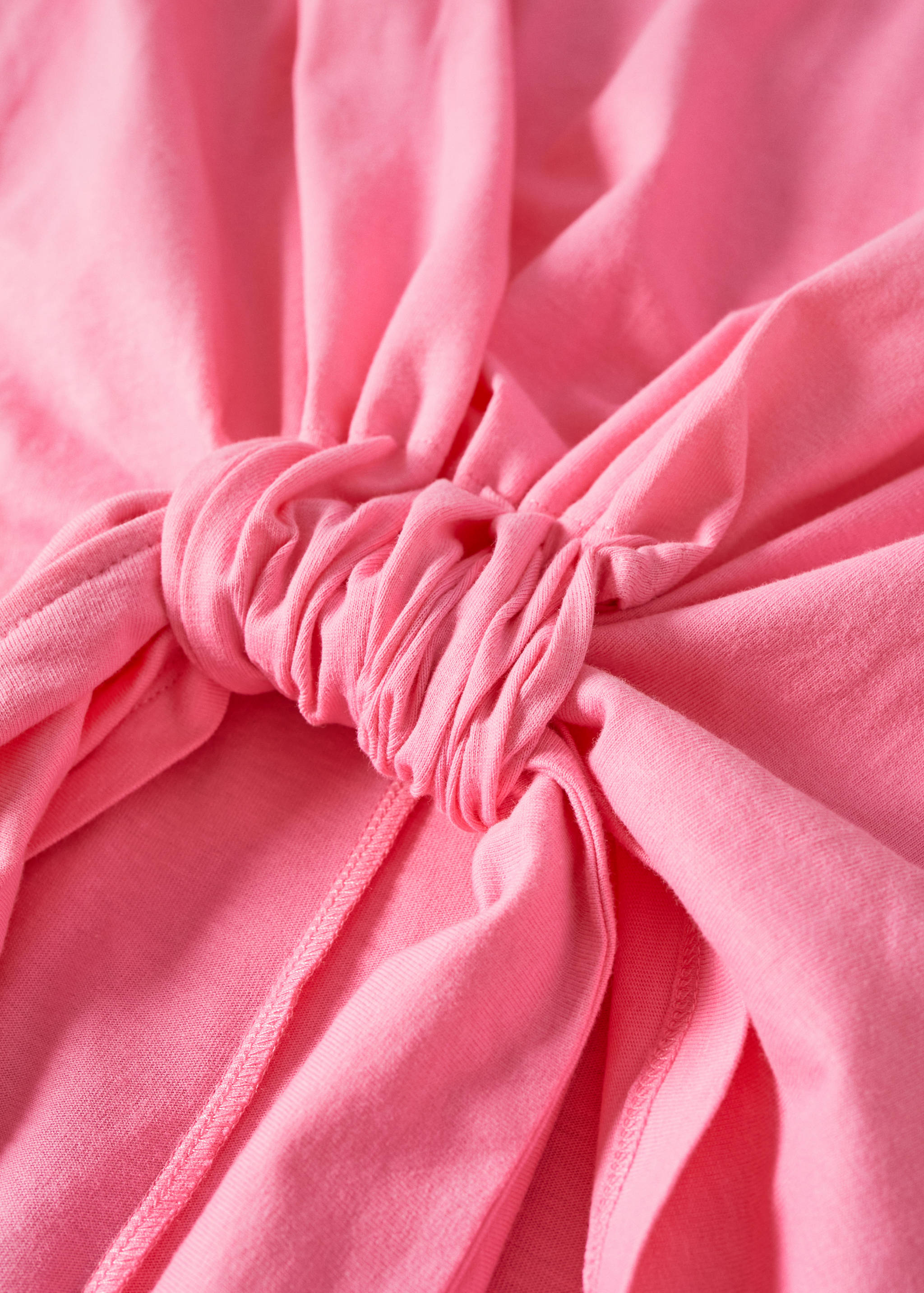 Knot detail T-shirt - Details of the article 8