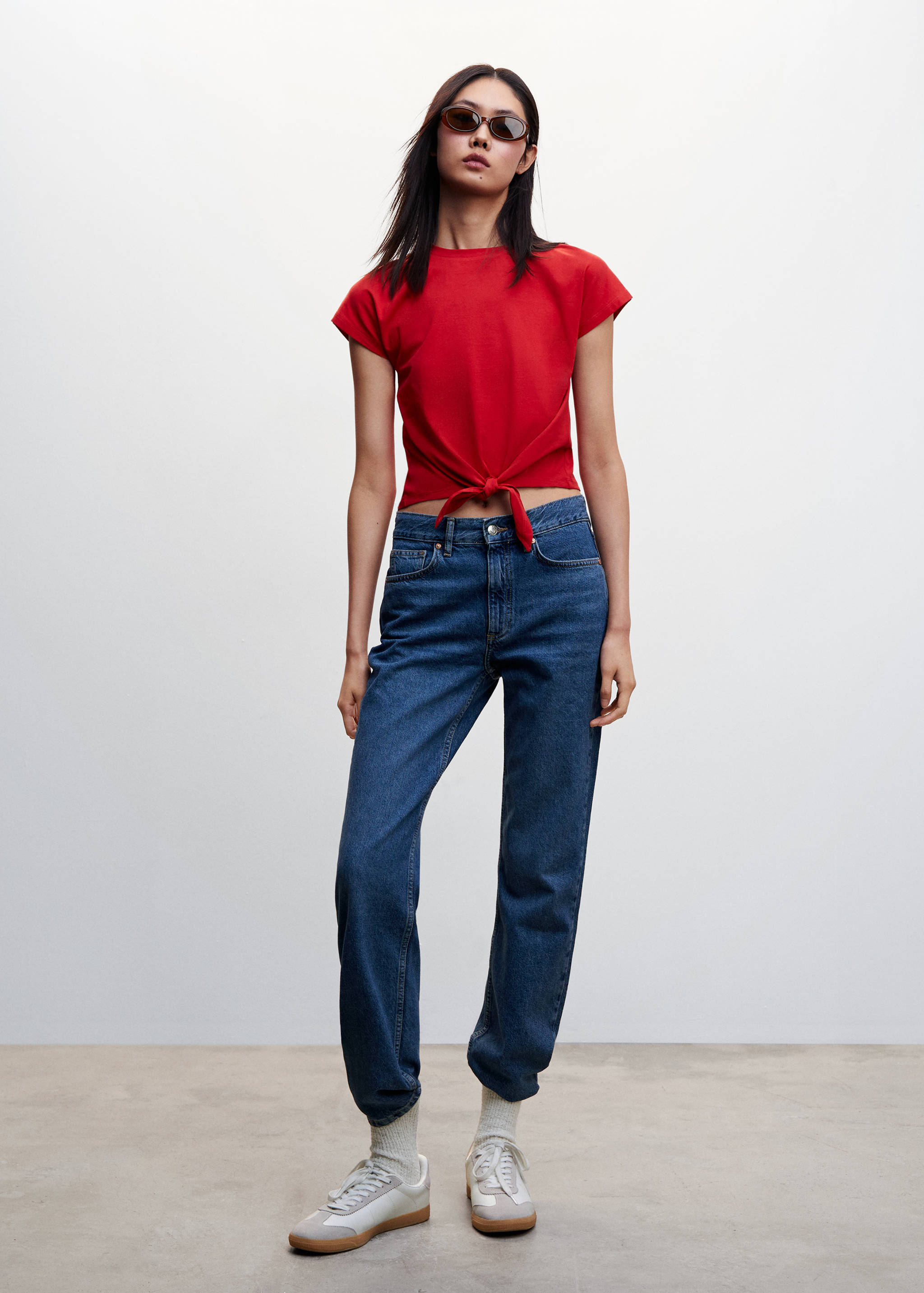 T-shirt nœud - Plan général