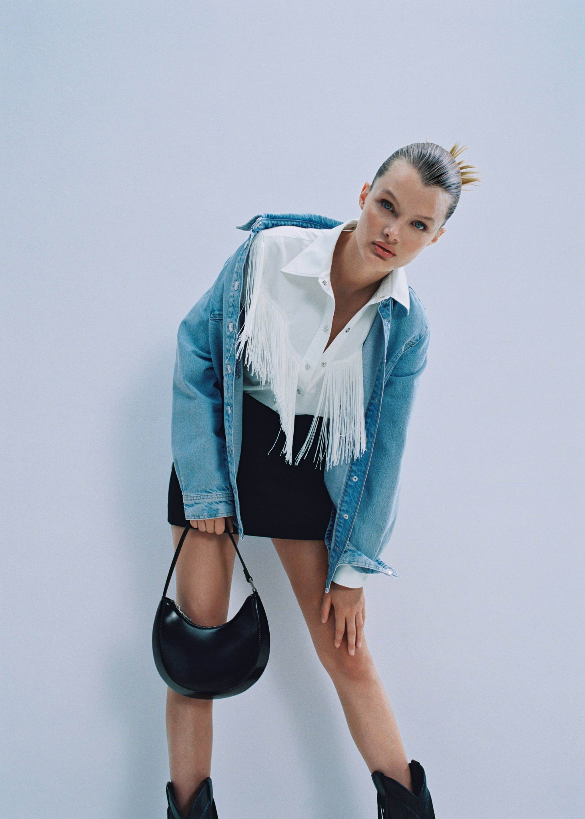 Oval short handle bag - General plane