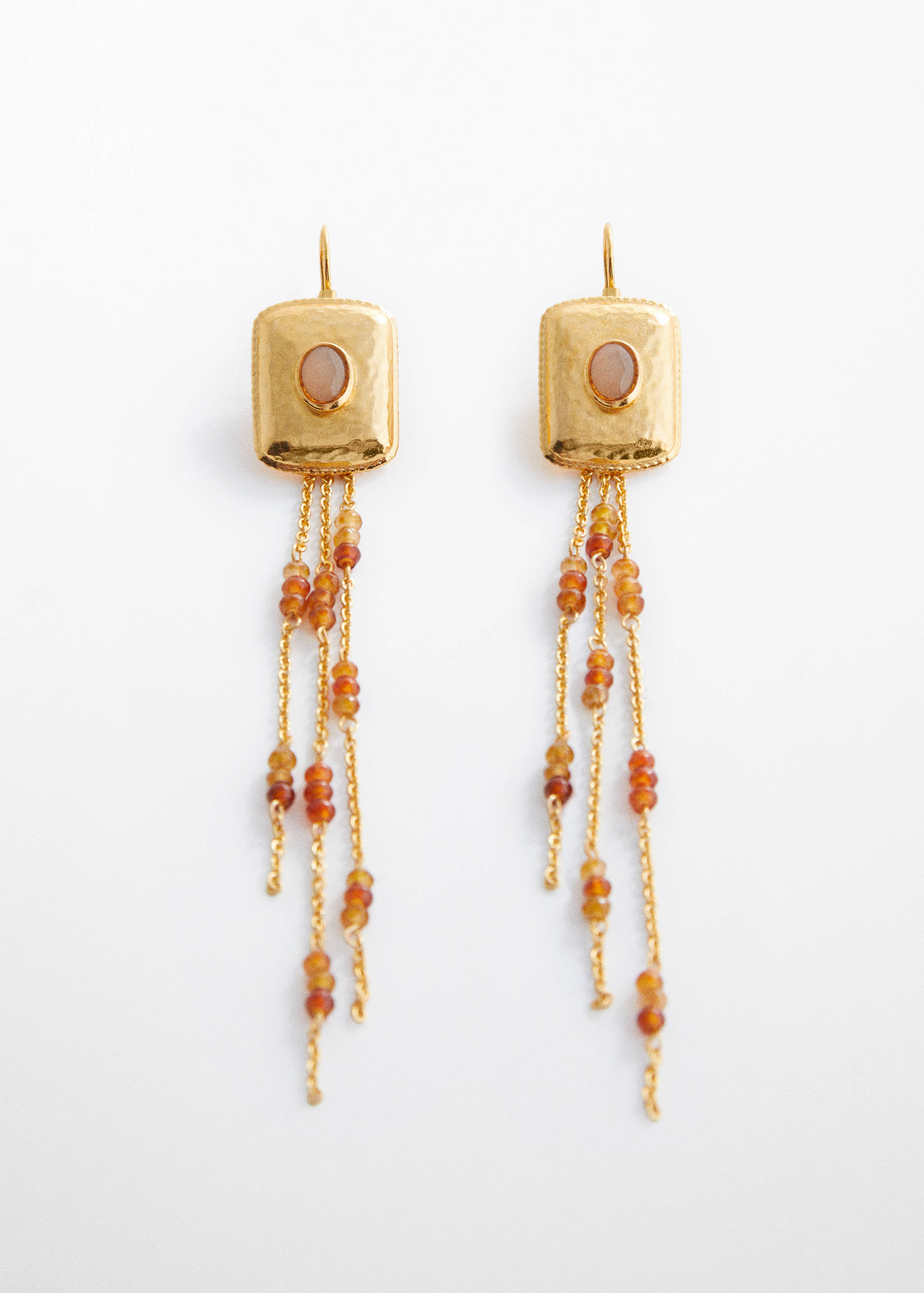 Beaded drop earrings - Article without model