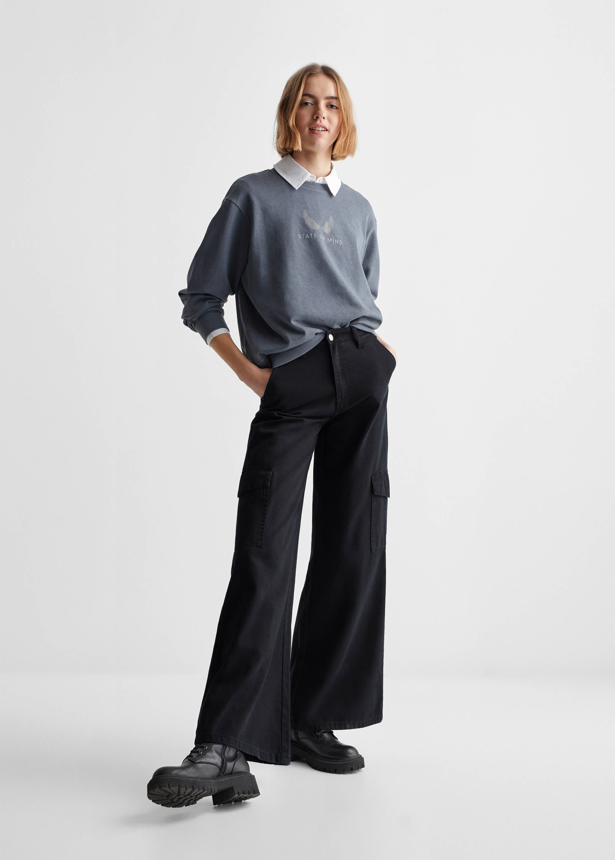 Pantalón cargo bolsillos - Plano general