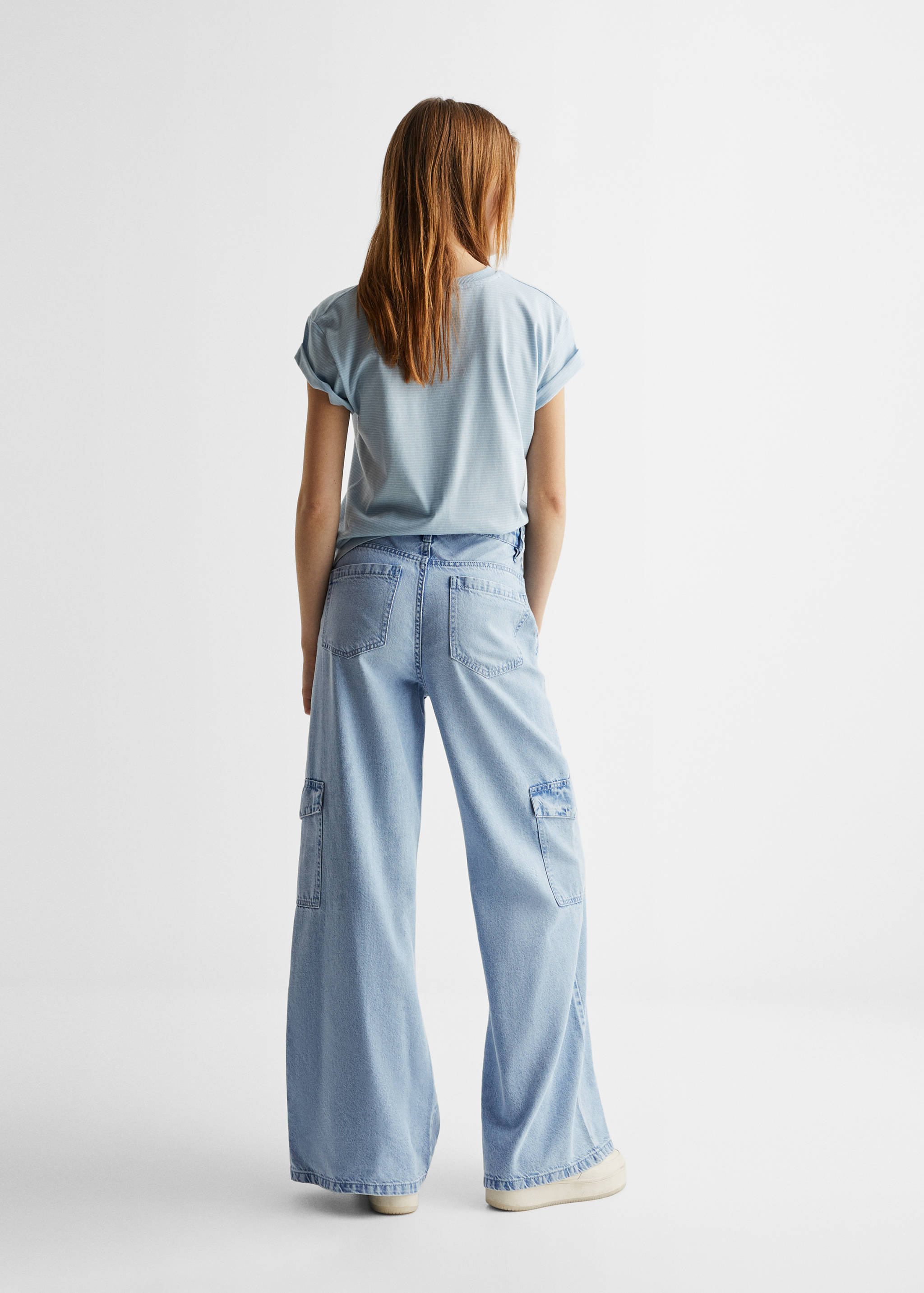 Pantalón cargo bolsillos - Reverso del artículo