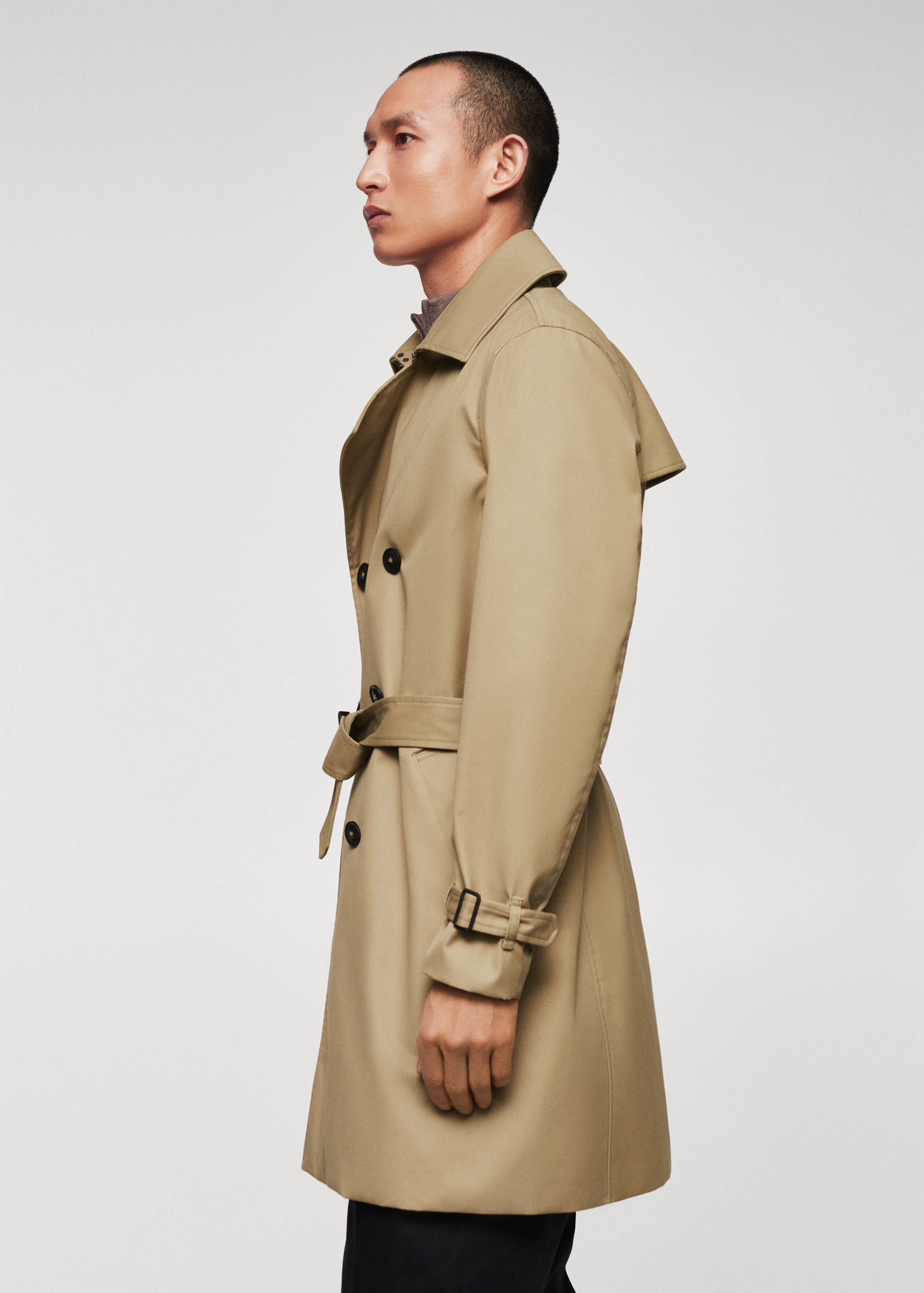 Classic water-repellent trench coat - Details of the article 2