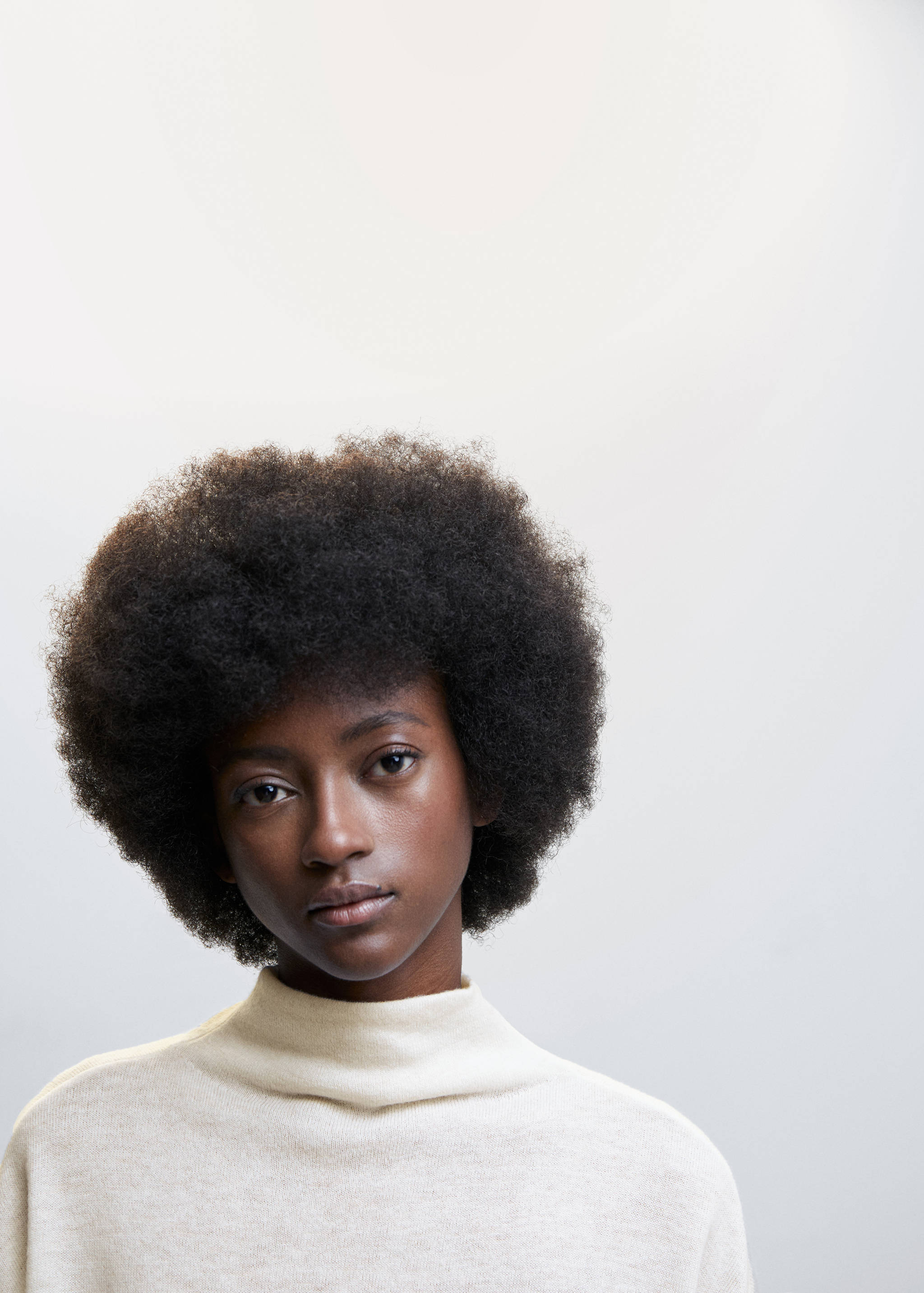 Pull-over 100 % laine col montant - Détail de l'article 1