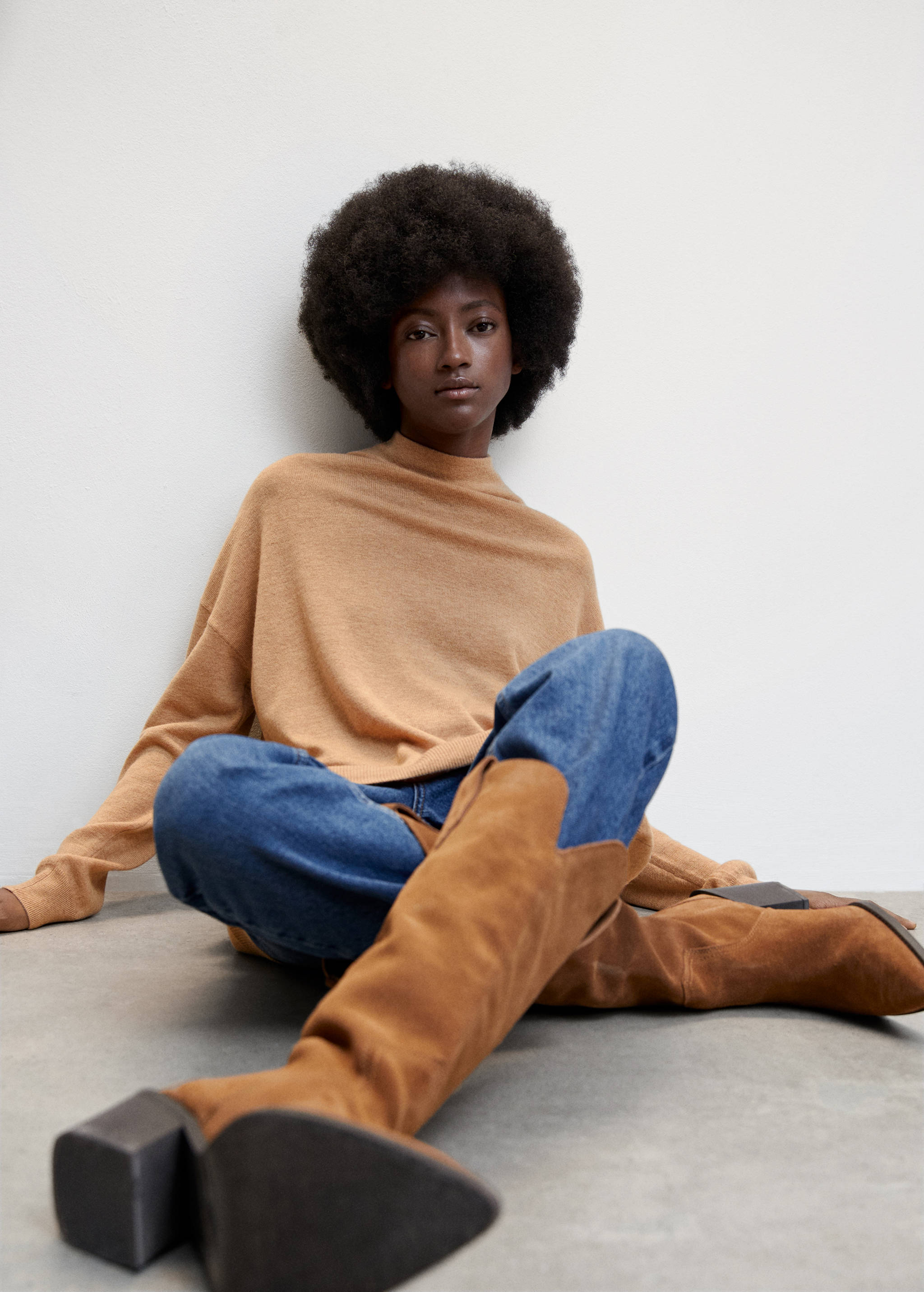 Pull-over 100 % laine col montant - Détail de l'article 2