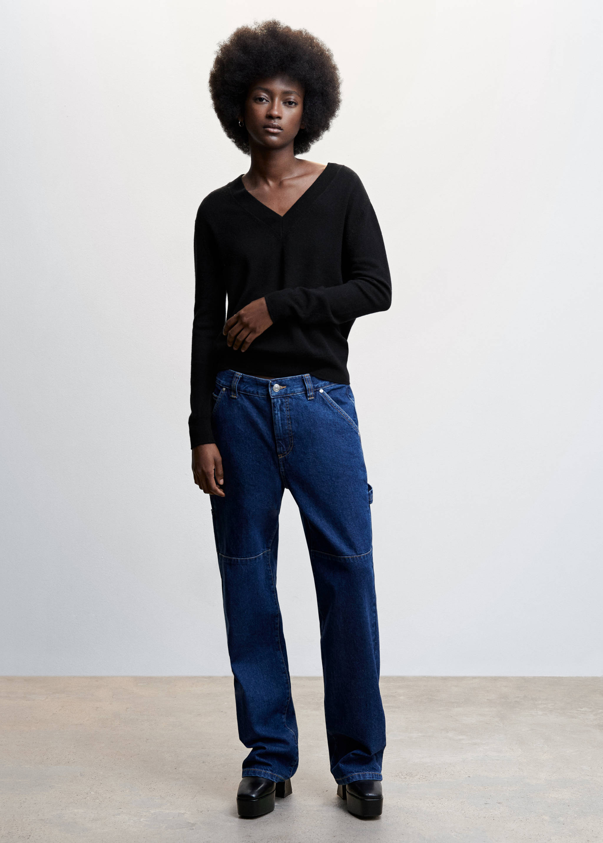 Пуловер 100% шерсть - Общий план