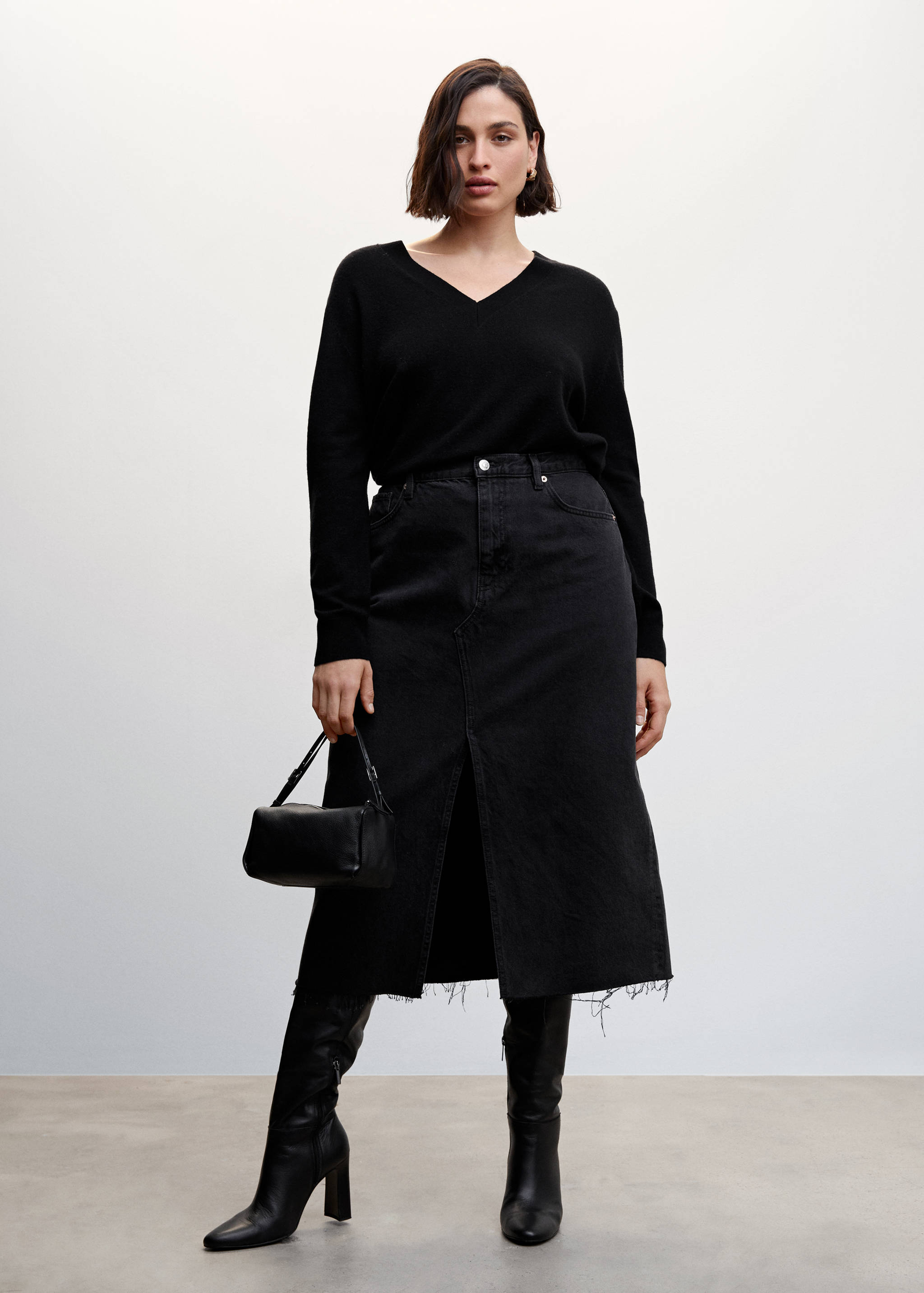 Пуловер 100% шерсть - Деталь изделия 3