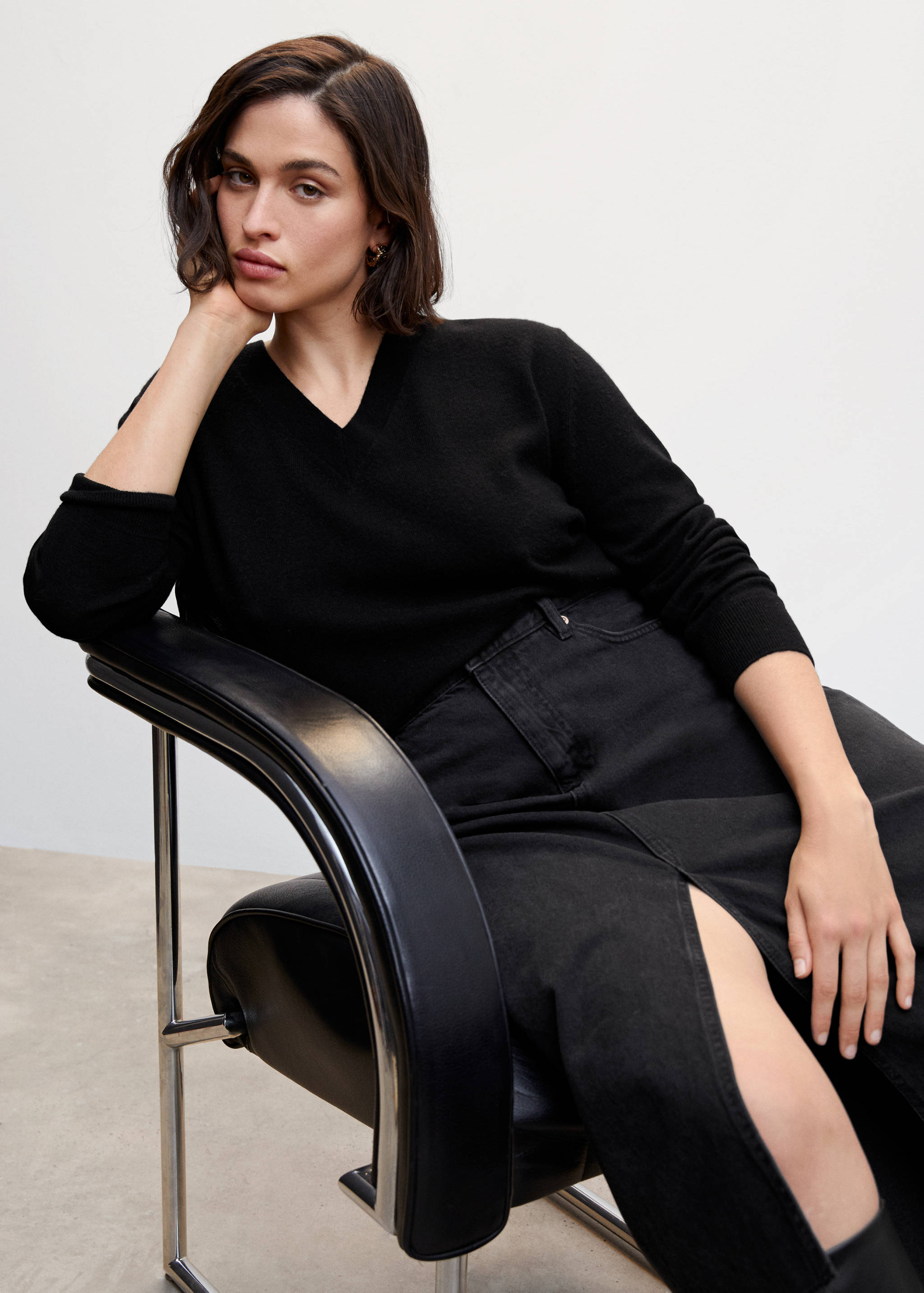 Пуловер 100% шерсть - Деталь изделия 5