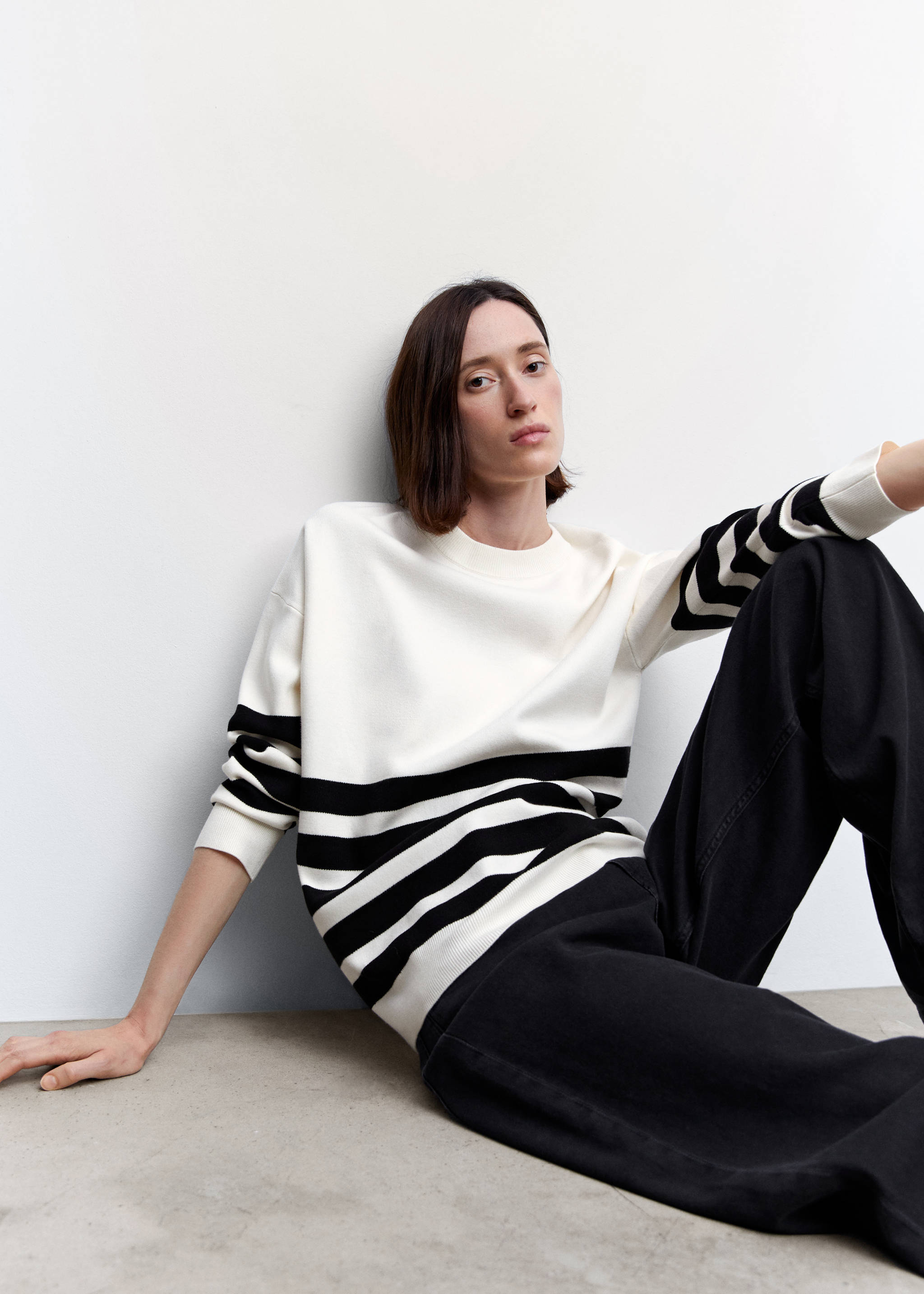 Pull-over maille col rond - Détail de l'article 2