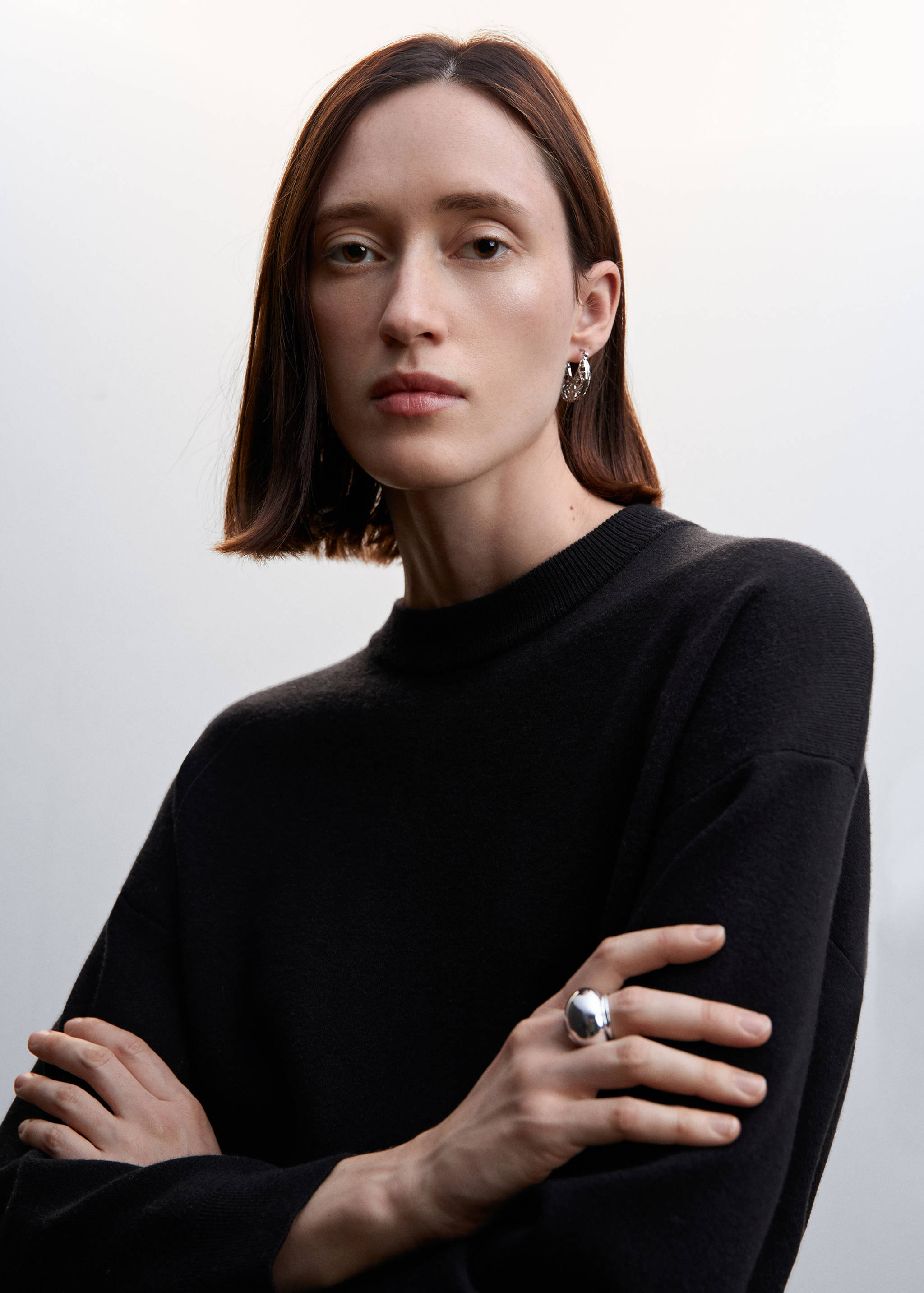 Pull-over maille col rond - Détail de l'article 1