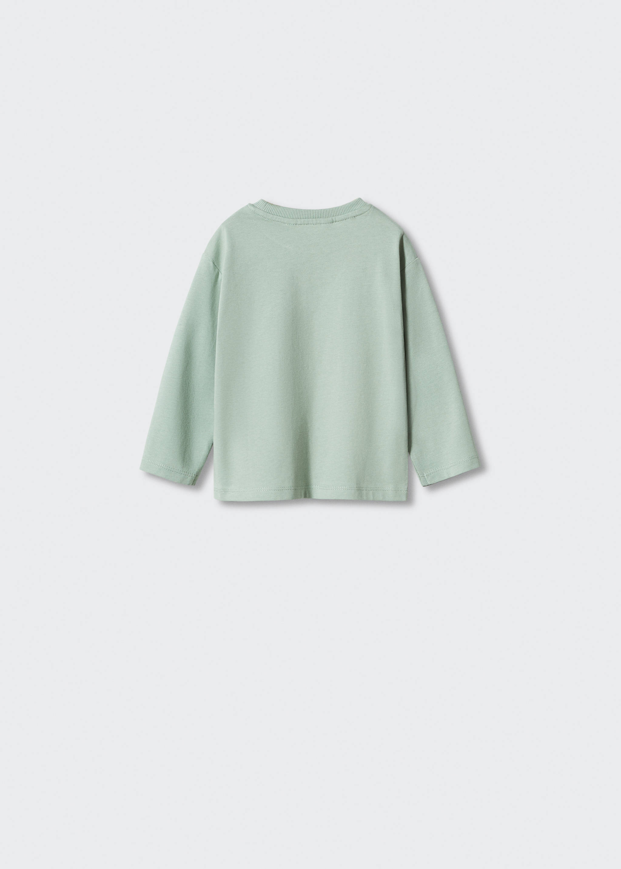 Printed long sleeve t-shirt - Reverse of the article