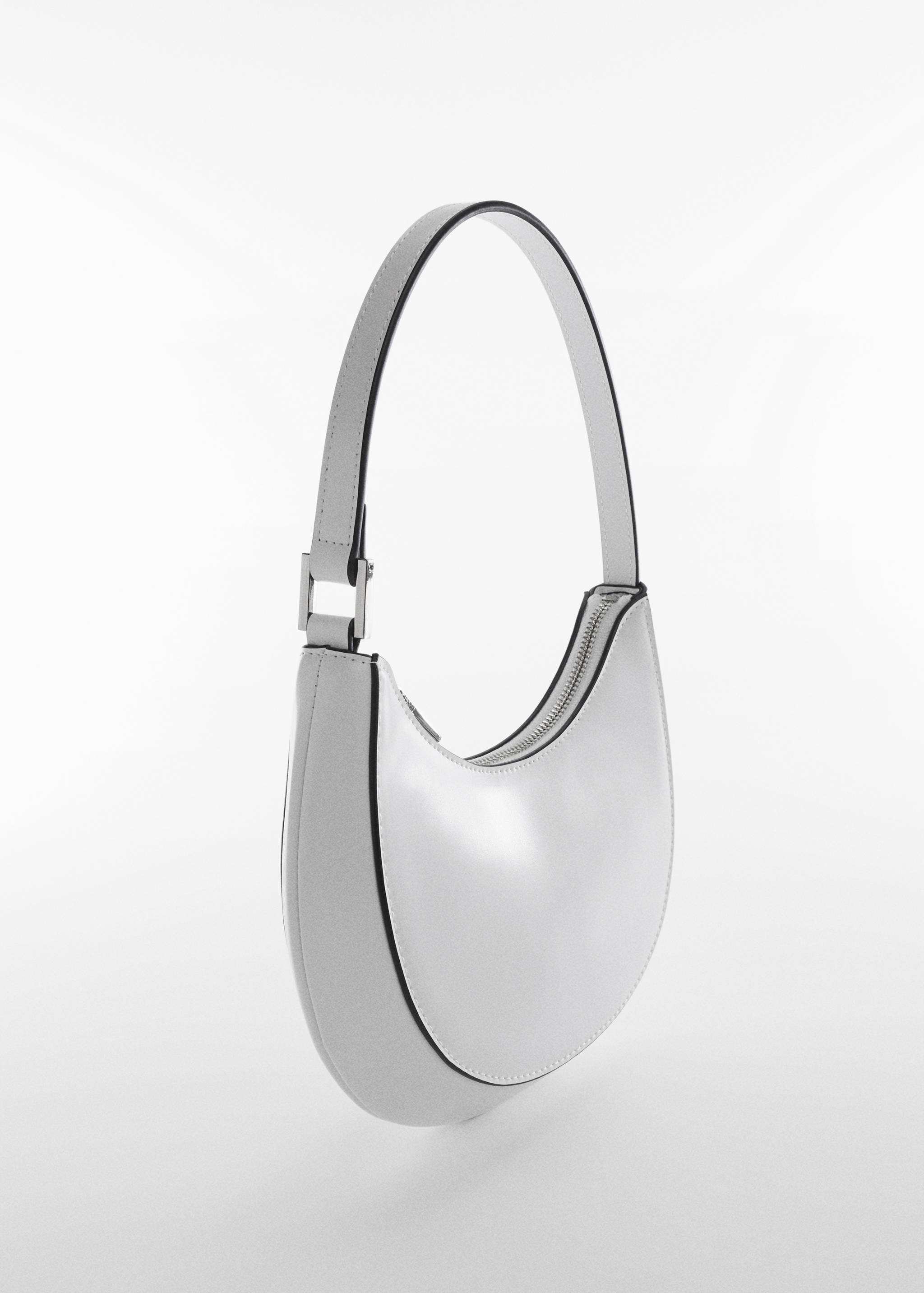 Oval short handle bag - Medium plane