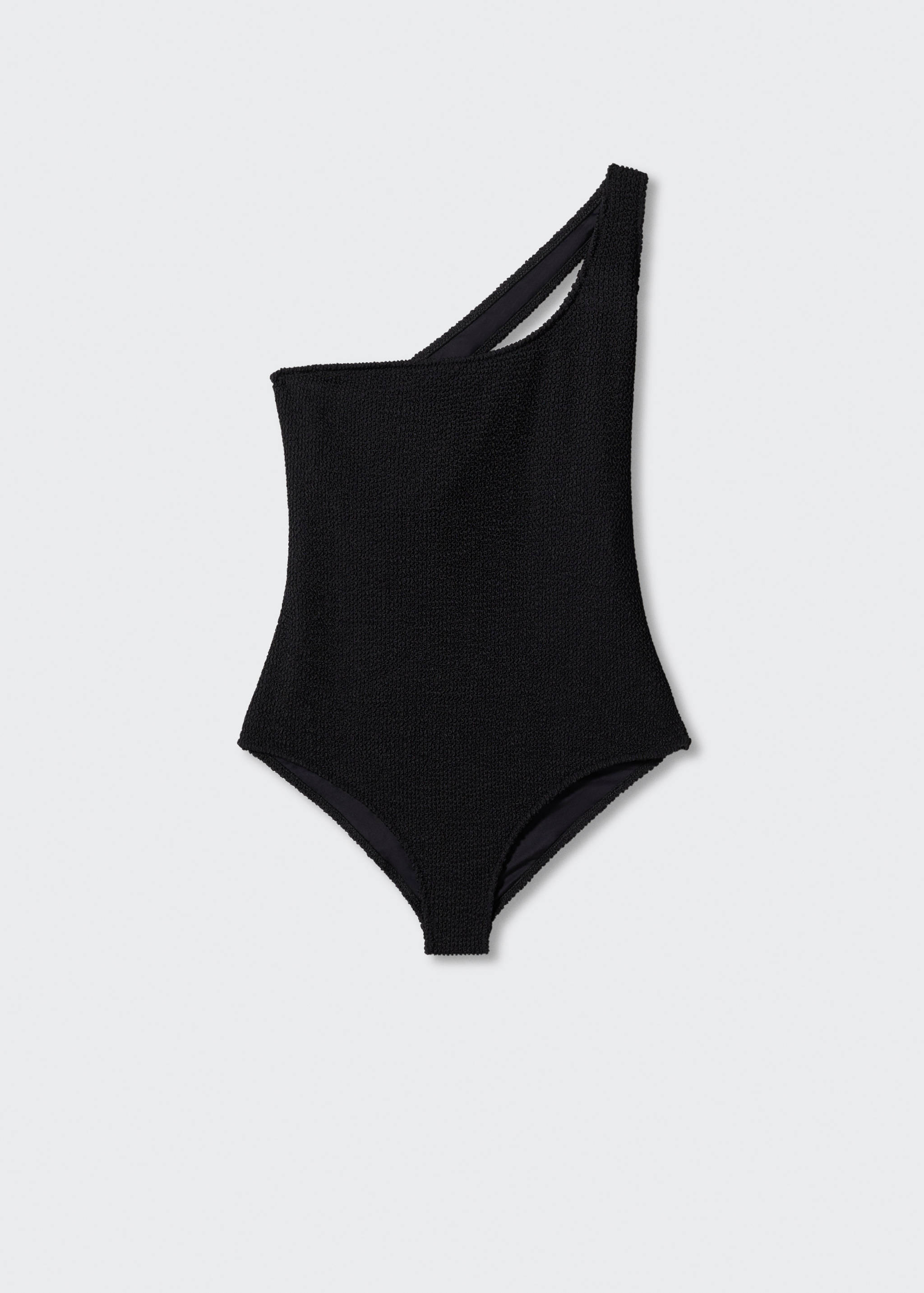 Asymmetrical swimsuit with wide straps - Article without model