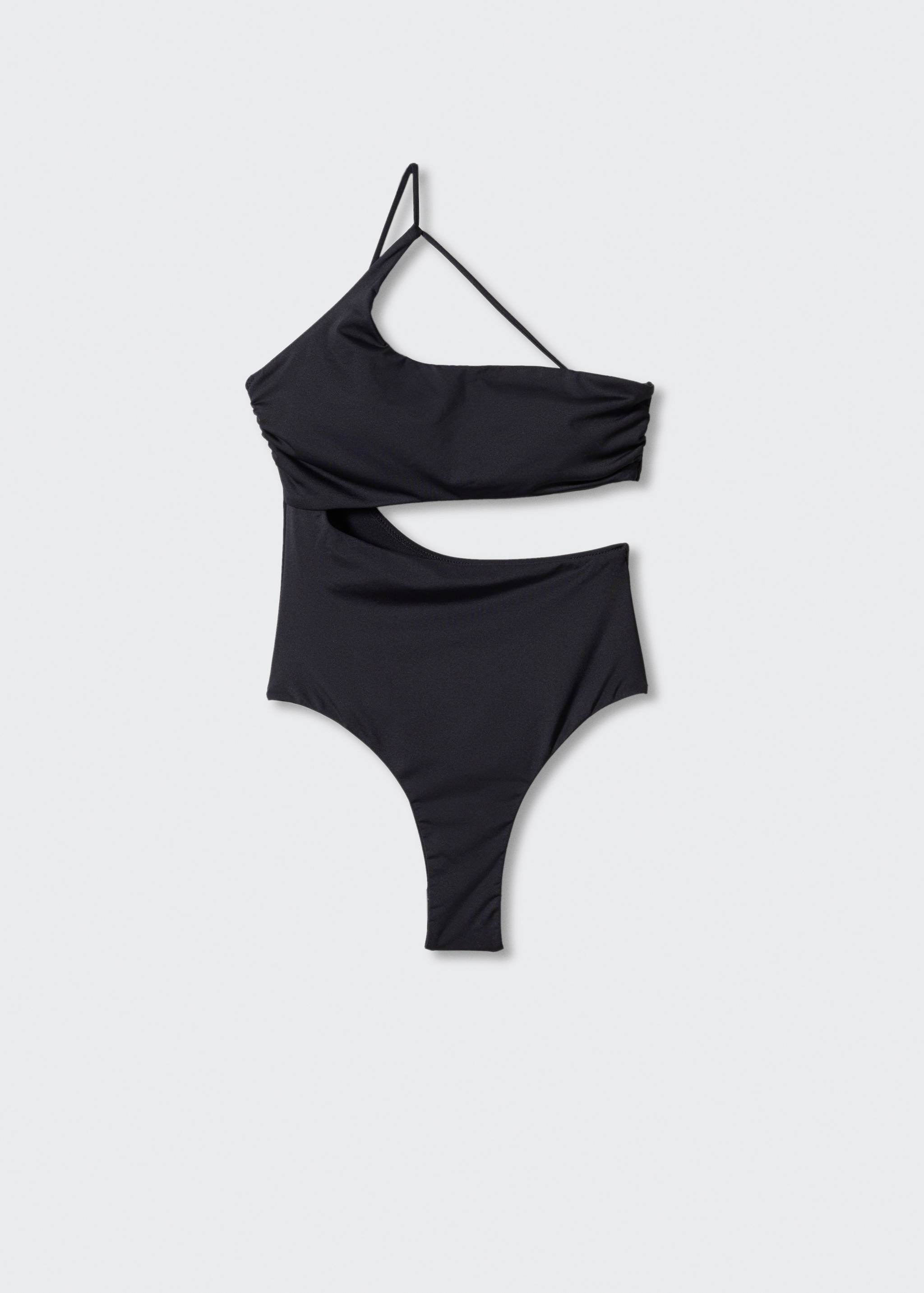 Swimsuit with asymmetrical opening - Article without model
