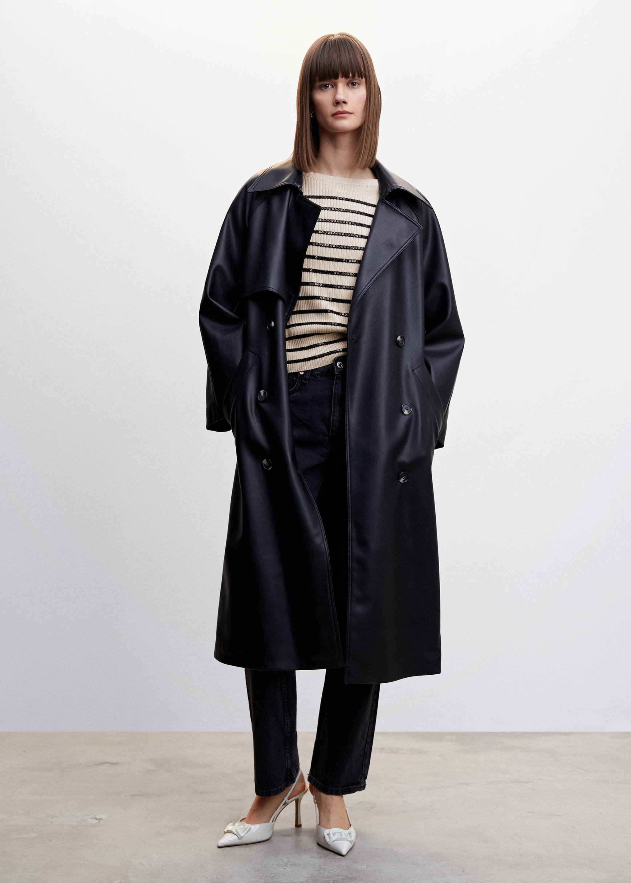 Jersey rayas lentejuelas - Plano general