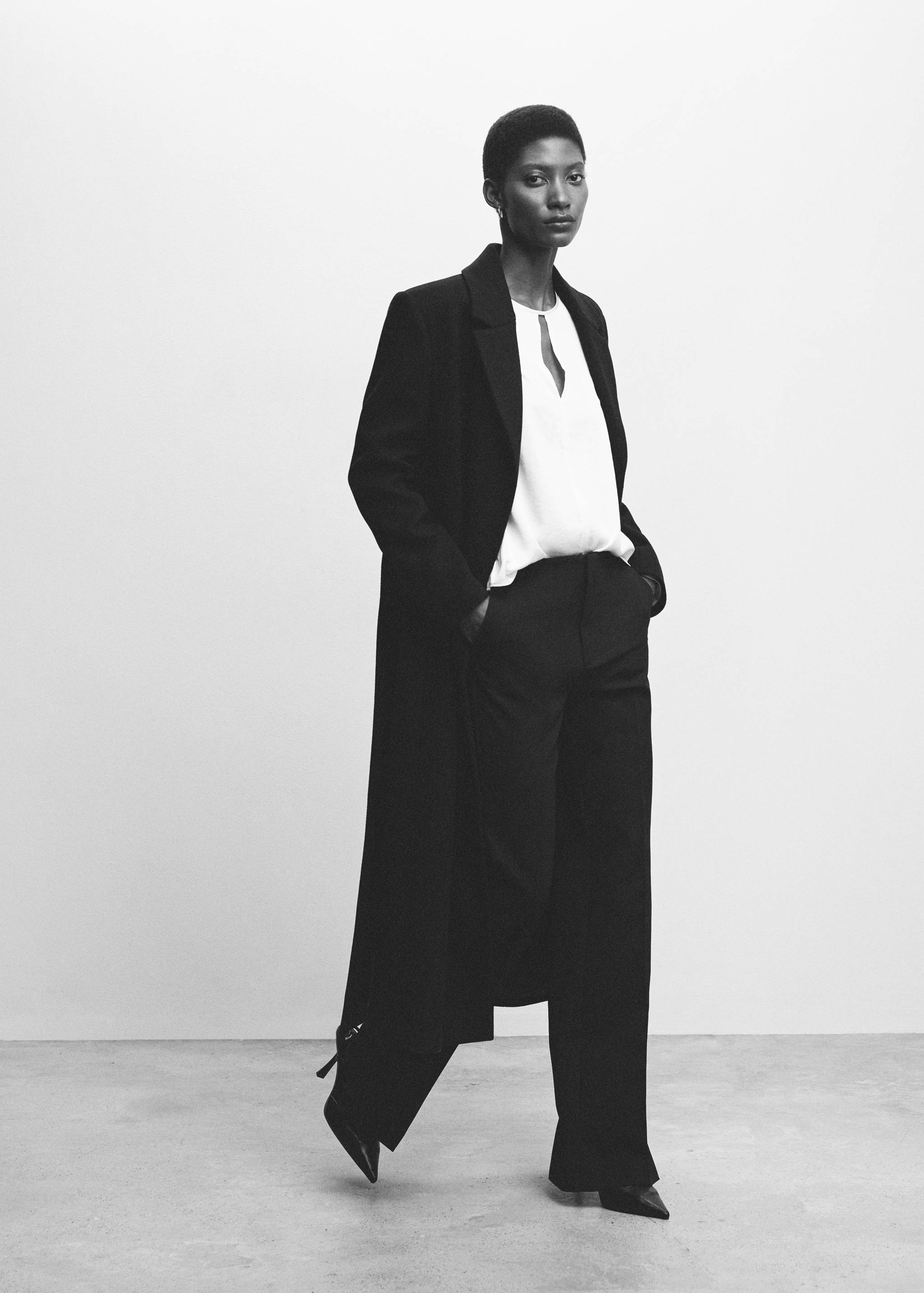 Blusa satinada abertura - Detalle del artículo 2