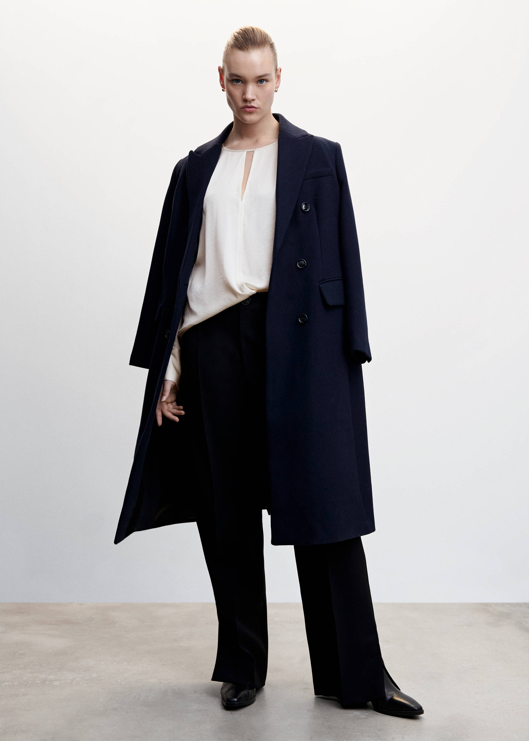 Blusa satinada abertura - Detalle del artículo 3