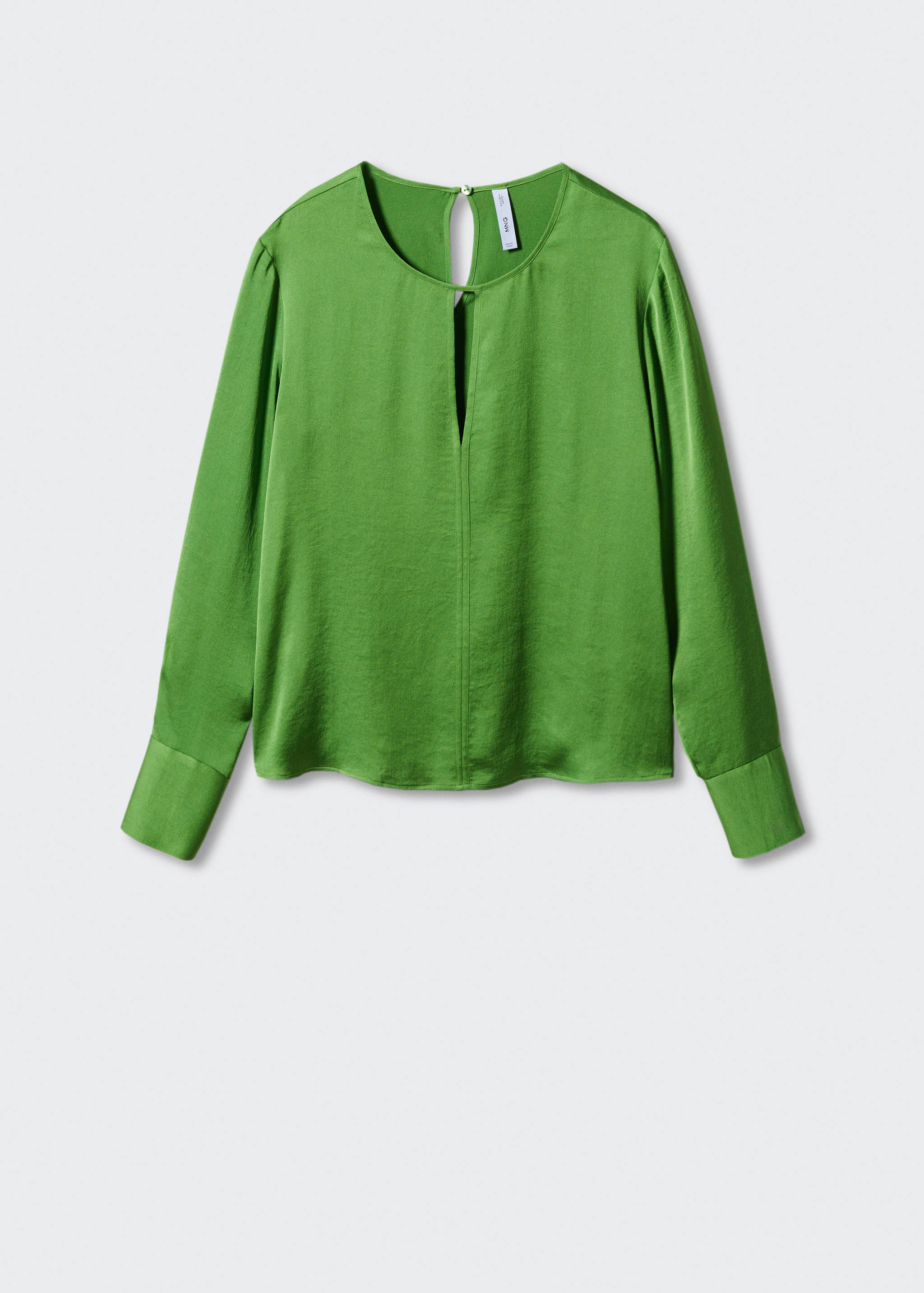 Blusa satinada abertura - Artículo sin modelo